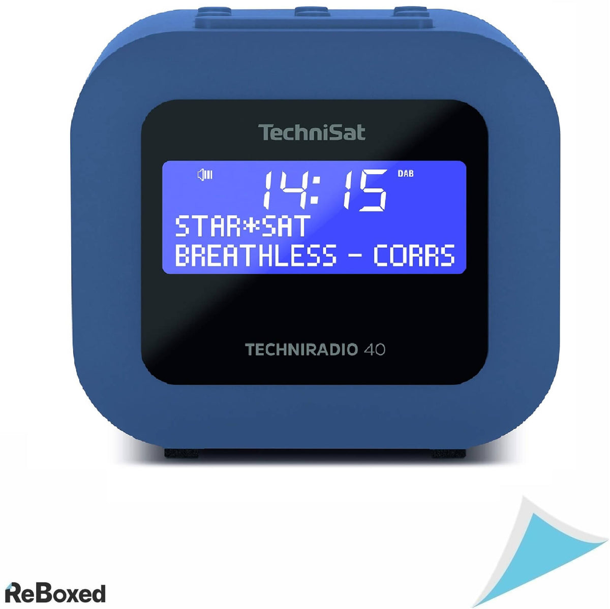 Technisat TechniRadio 40 Radio cu Ceas DAB+ FM USB 1.2W Albastru