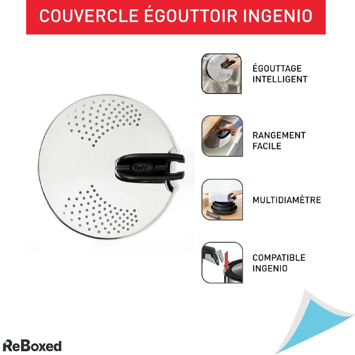 Tefal Ingenio 19829402 Capac pentru Scurgere