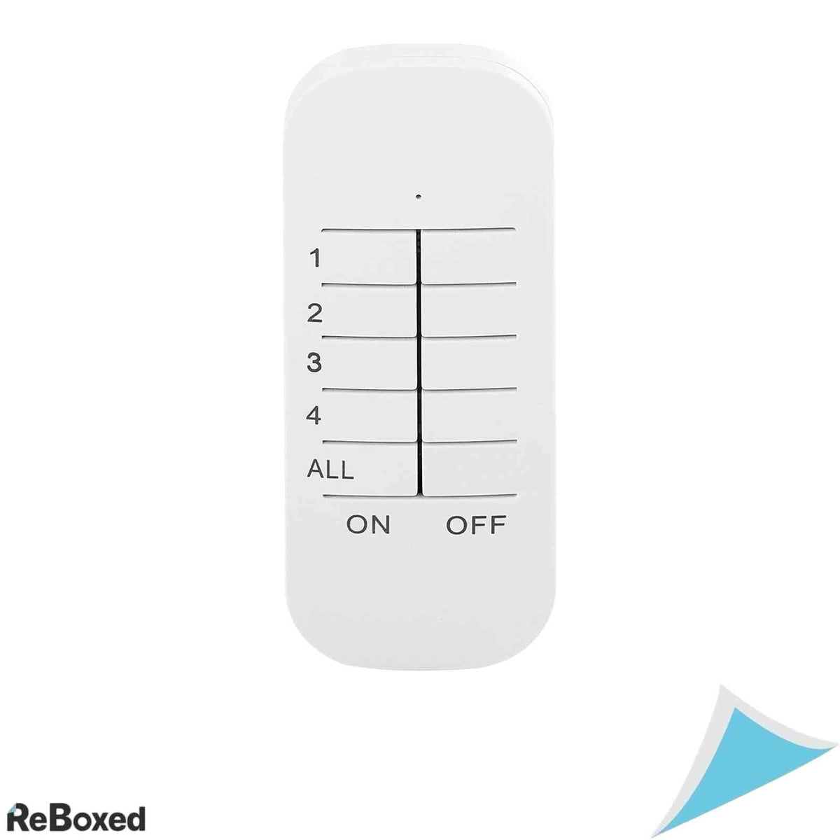 Telecomanda cu 4 canale Smartwares SH4-90152 Plug &amp; Connect, 433.92 MHz, raza 30 m, Alb