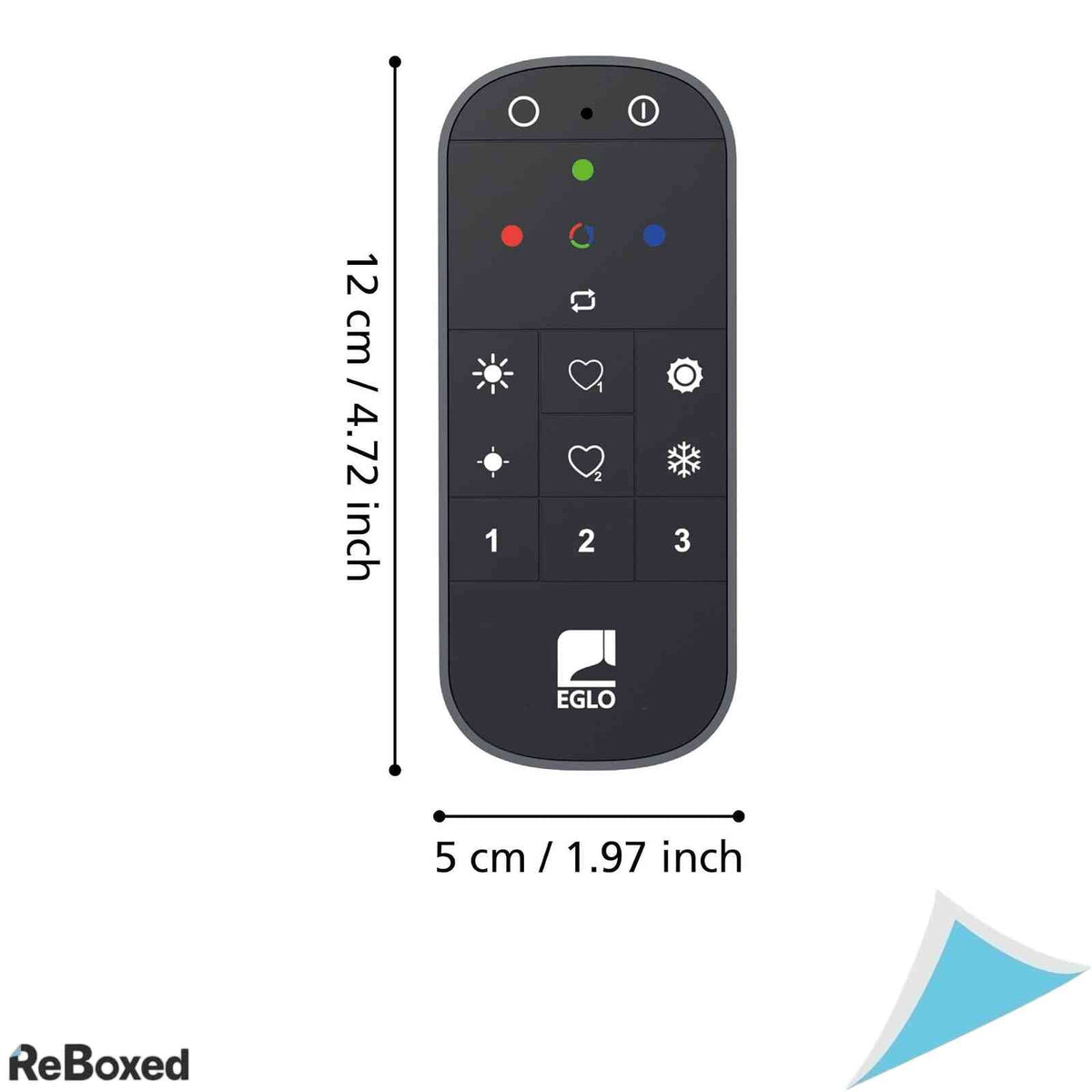 Telecomanda inteligenta EGLO connect.z Smart Home ZigBee, Negru/Gri