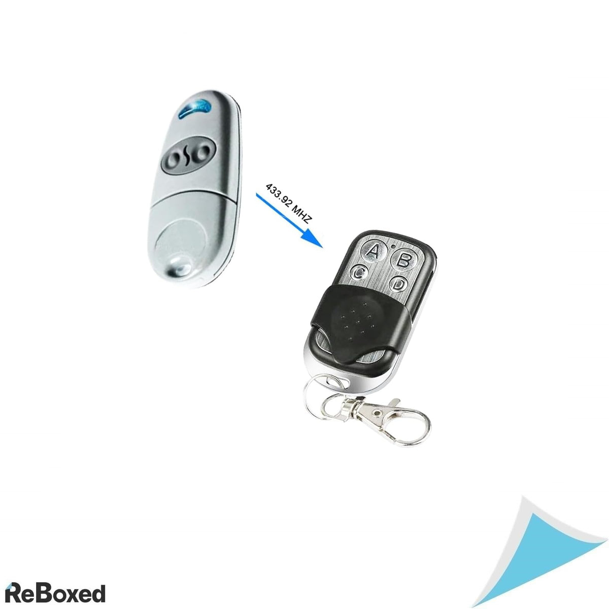 Telecomanda universala porti automate 433.92 MHz 4 butoane – compatibila NICE/ETC/FAAC 9 bucati