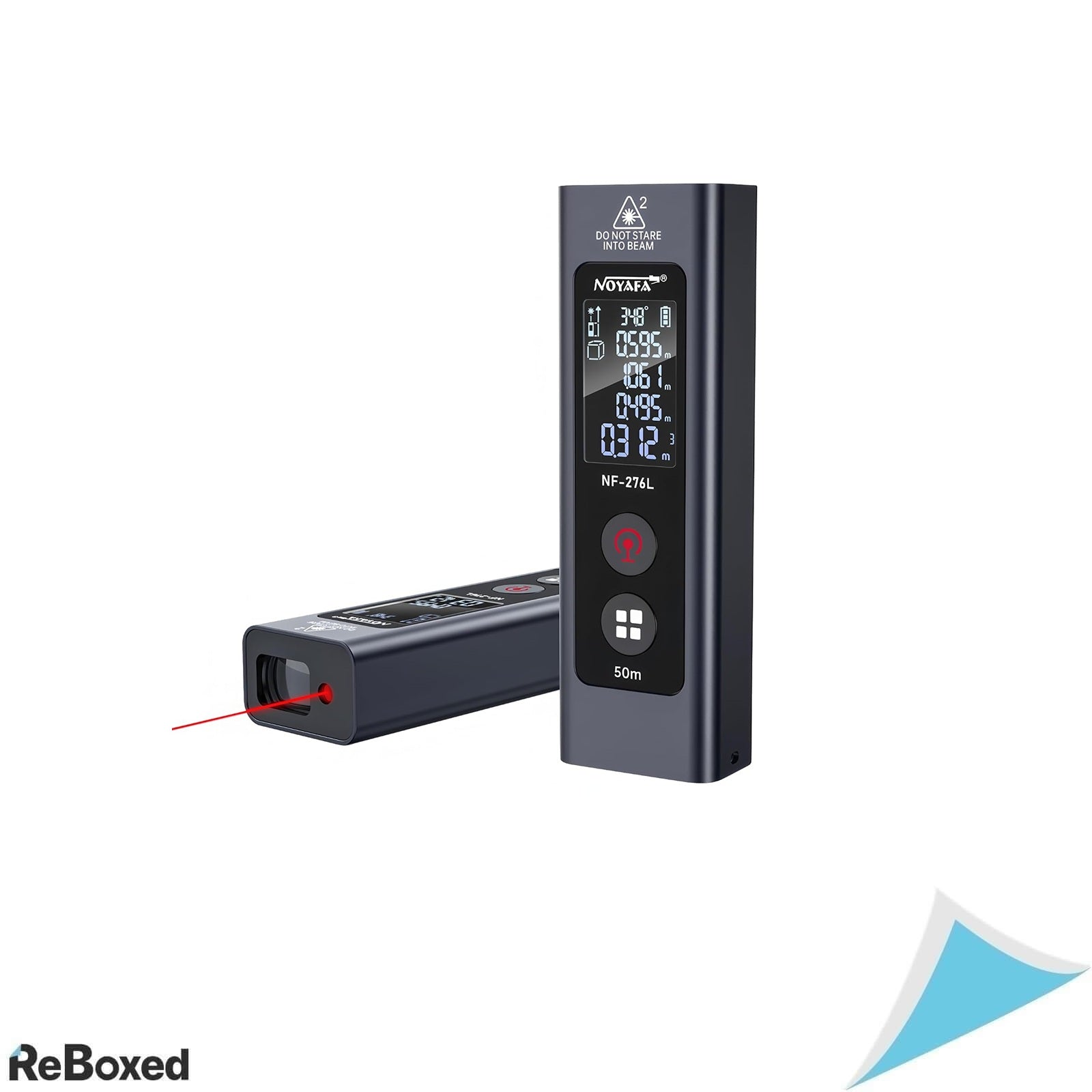 Telemetru Laser NOYAFA NF-276L, 50 m, Precizie ±1.5 mm, Acumulator Reincarcabil USB-C
