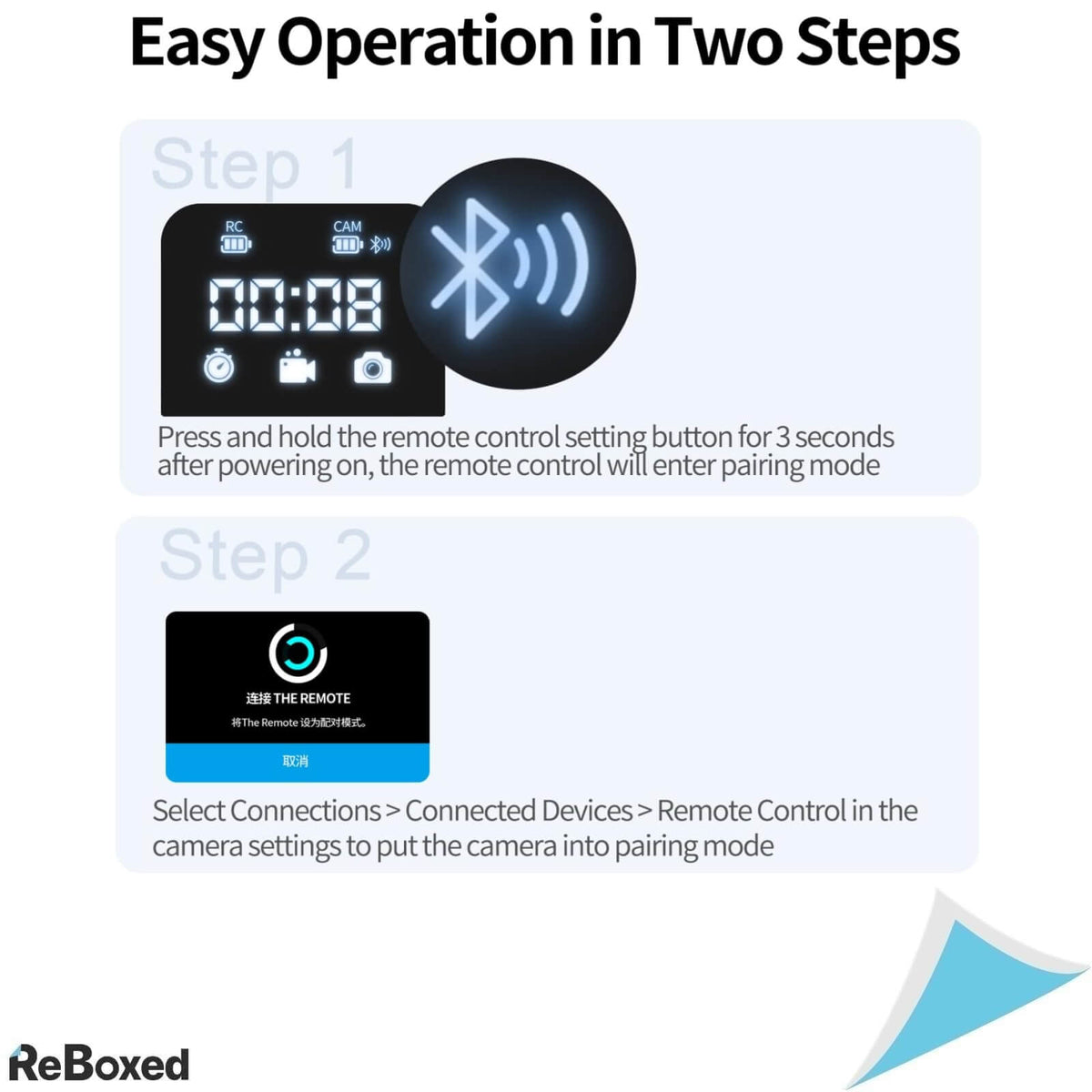 Telesin Telecomanda Wireless Bluetooth GoPro HERO 10 9 8 MAX