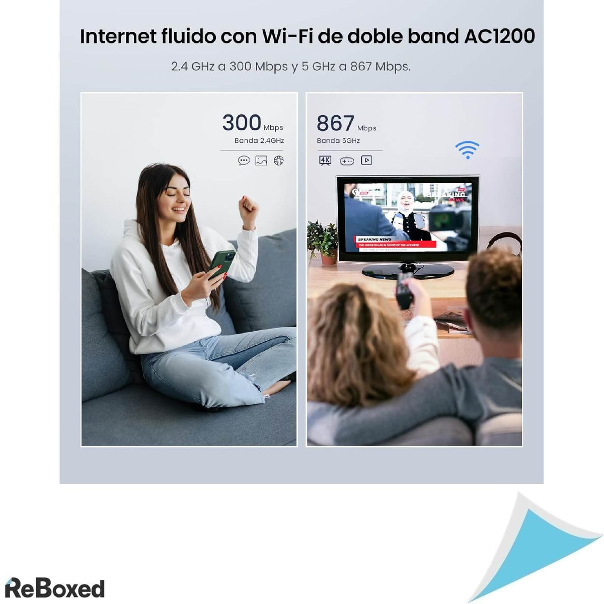 Tenda AC1200 Router WiFi Gagabit Dual Band
