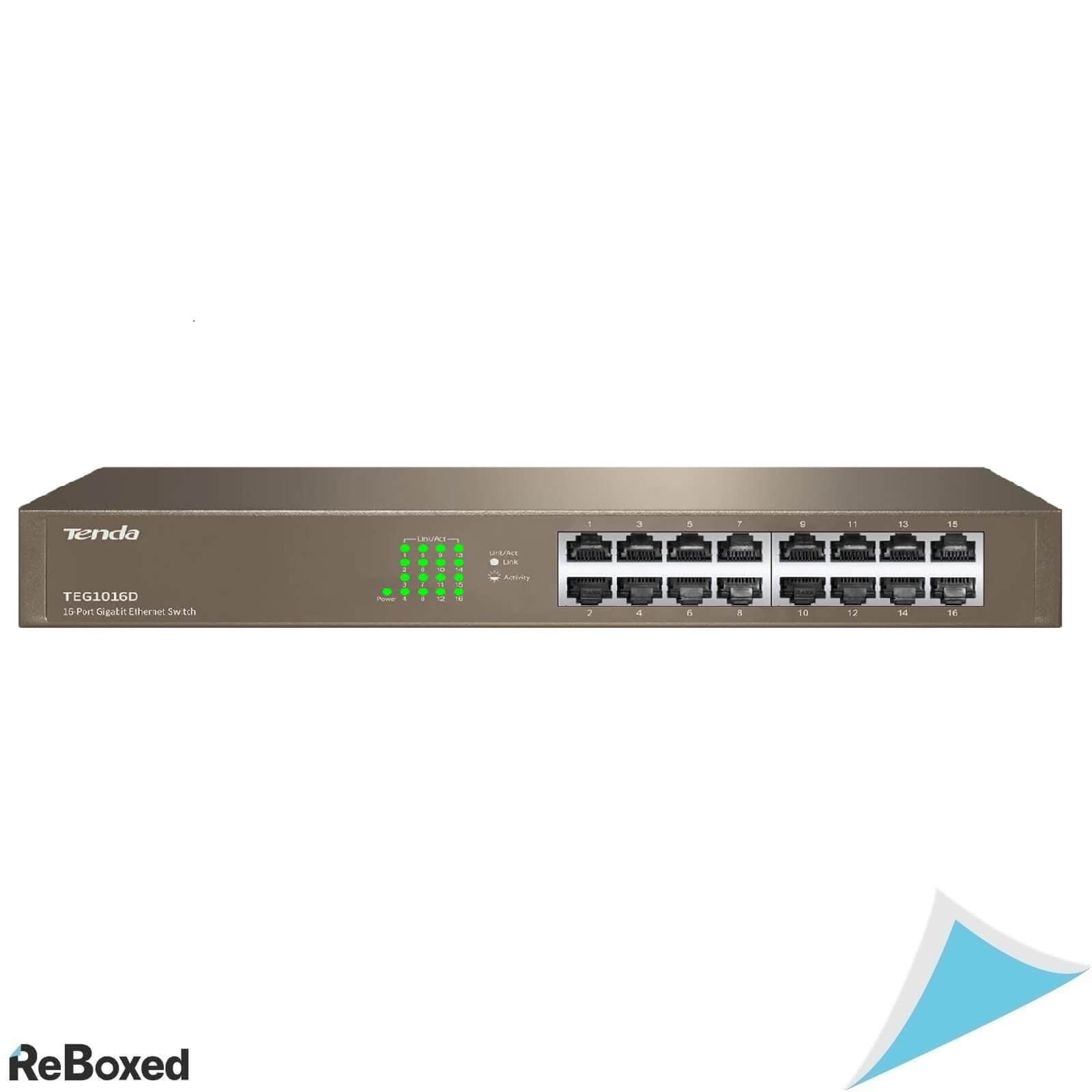 Tenda TEG1016D Switch 16 porturi LAN Gigabit 19 inch Rack Mount