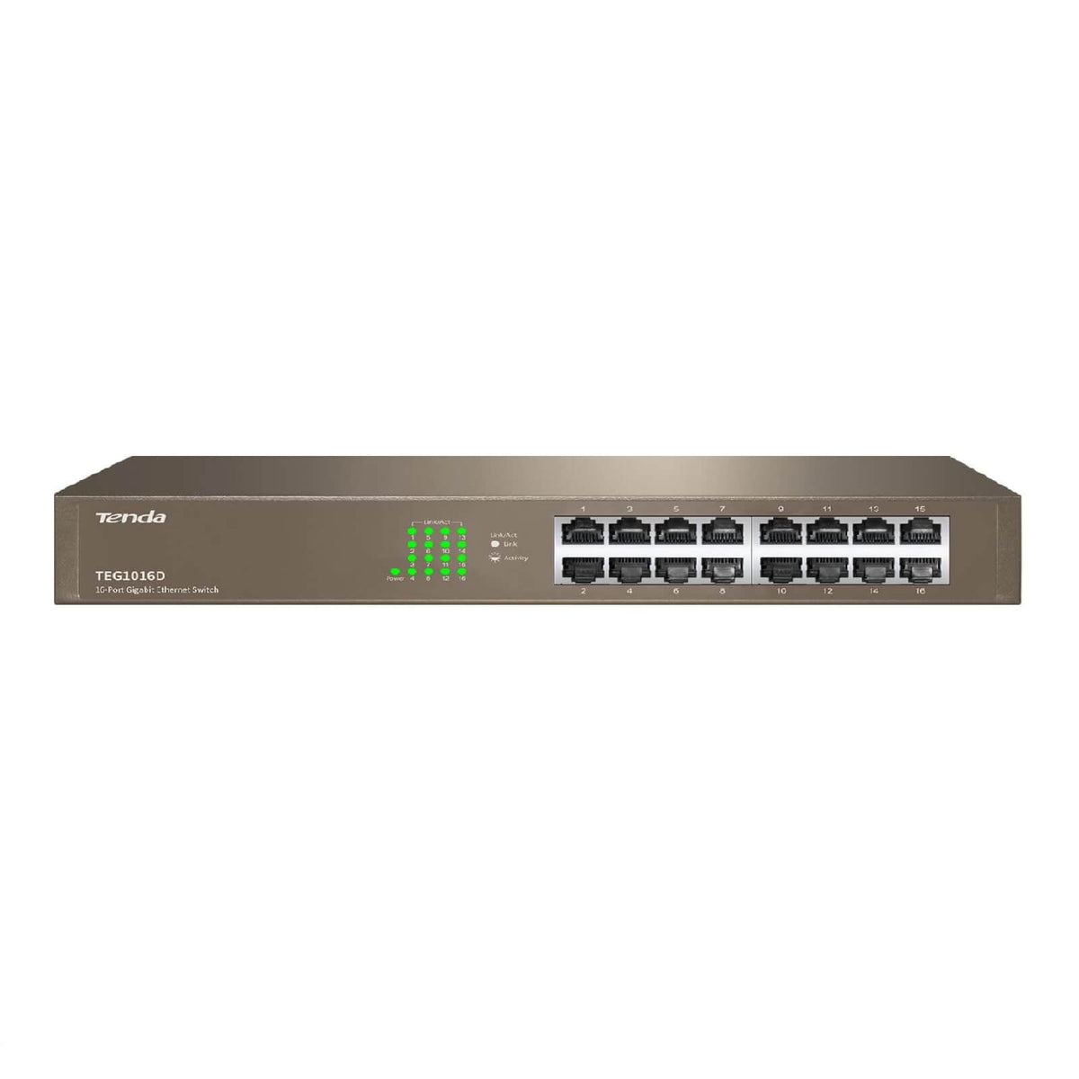 Tenda TEG1016D Switch 16 porturi LAN Gigabit 19 inch Rack Mount