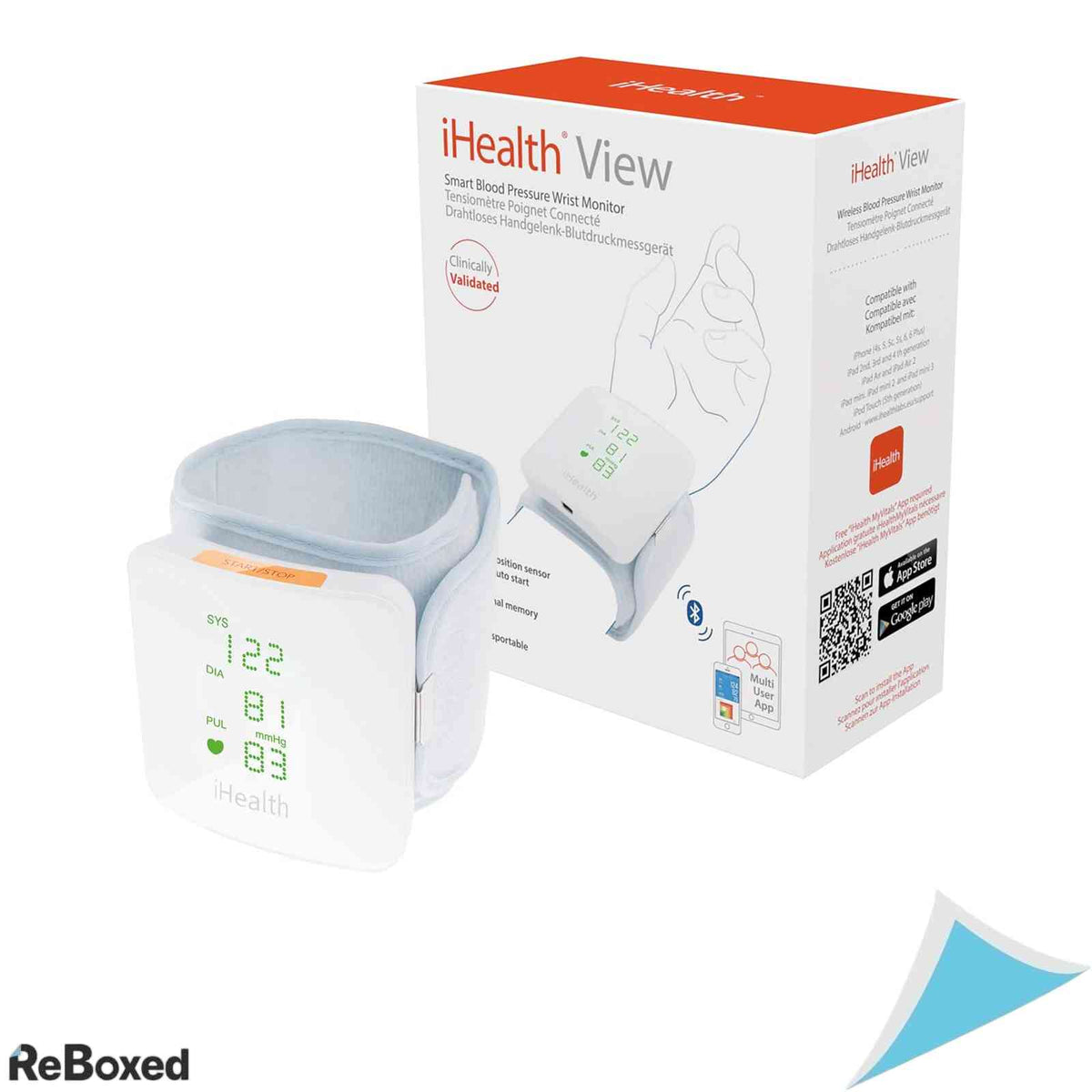Tensiometru de Incheietura Bluetooth iHealth VIEW BP7S