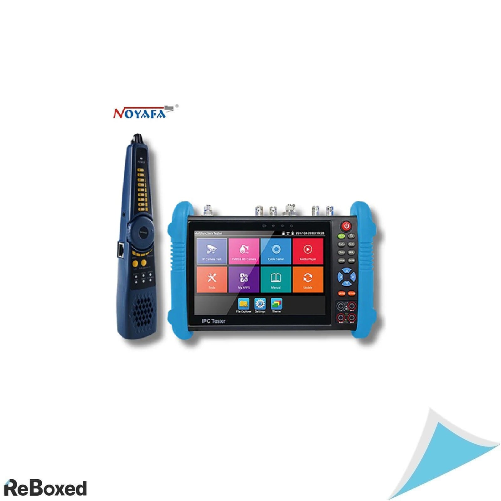 Tester Profesional CCTV NOYAFA IPC-716 MOVTADHS PLUS, Ecran Touch 7 Inch, Suport 8K, IP, AHD, TVI, CVI, SDI, PoE, Multimetru, OPM, VFL, TDR, WiFi