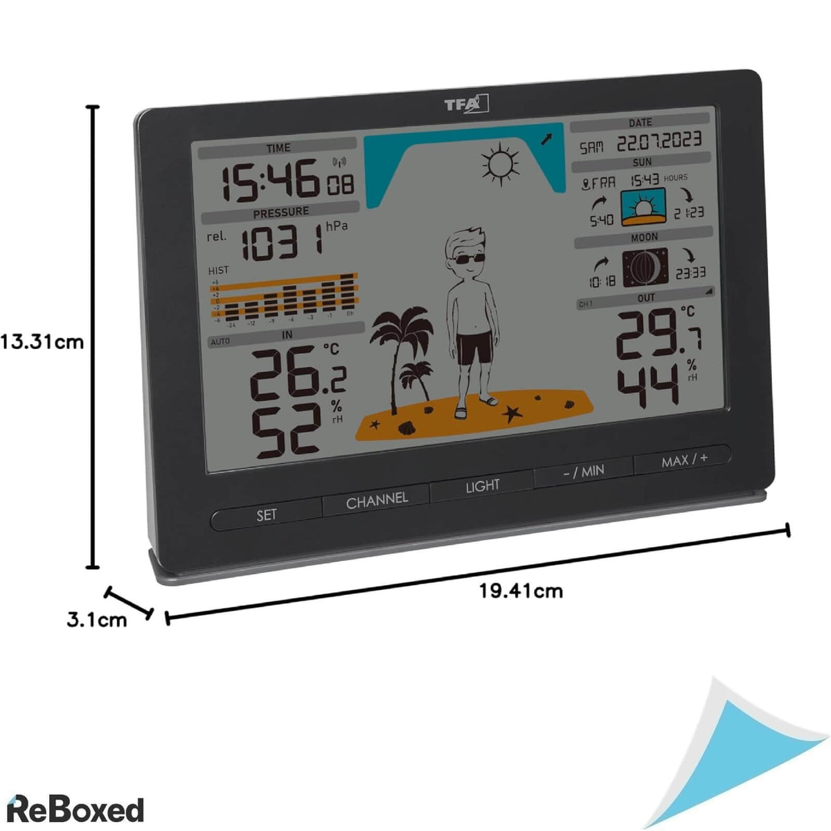 TFA Meteo Jack 35.1097.01 Statie Meteo Wireless