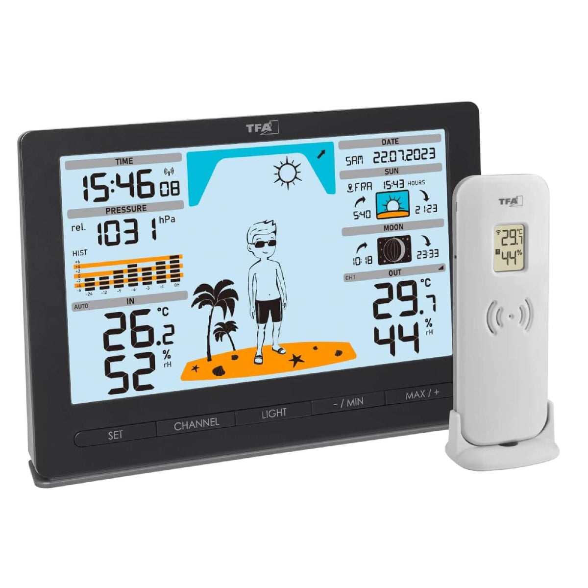 TFA Meteo Jack 35.1097.01 Statie Meteo Wireless