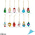 The Twiddlers Set 12 Globuri Mini din Sticla