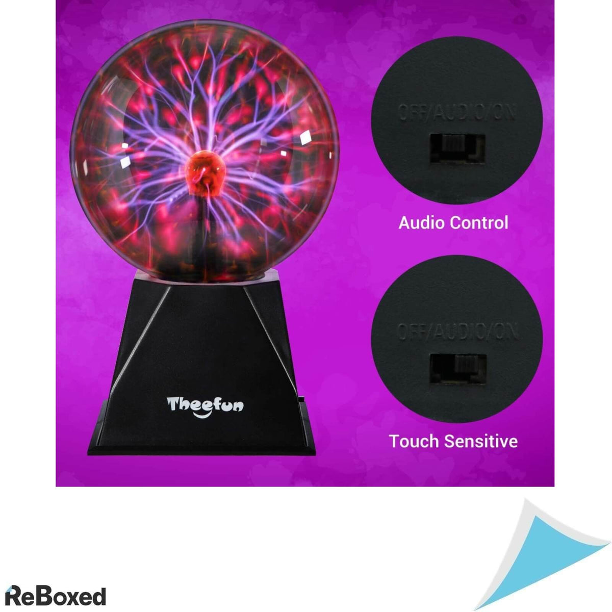 Theefun Sfera Magica cu Plasma 15cm Electrostatica