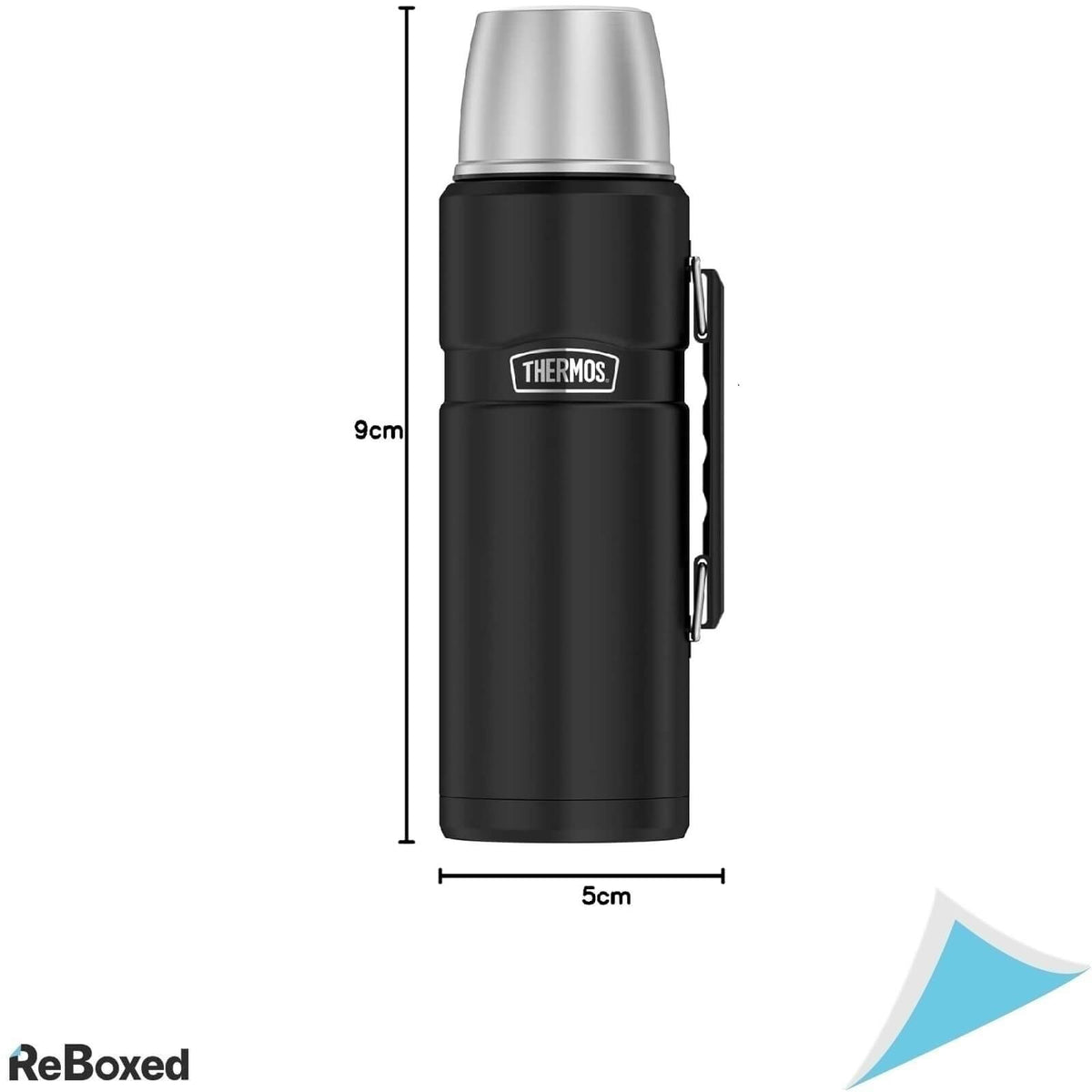 Thermos Inox King Negru 1.2L