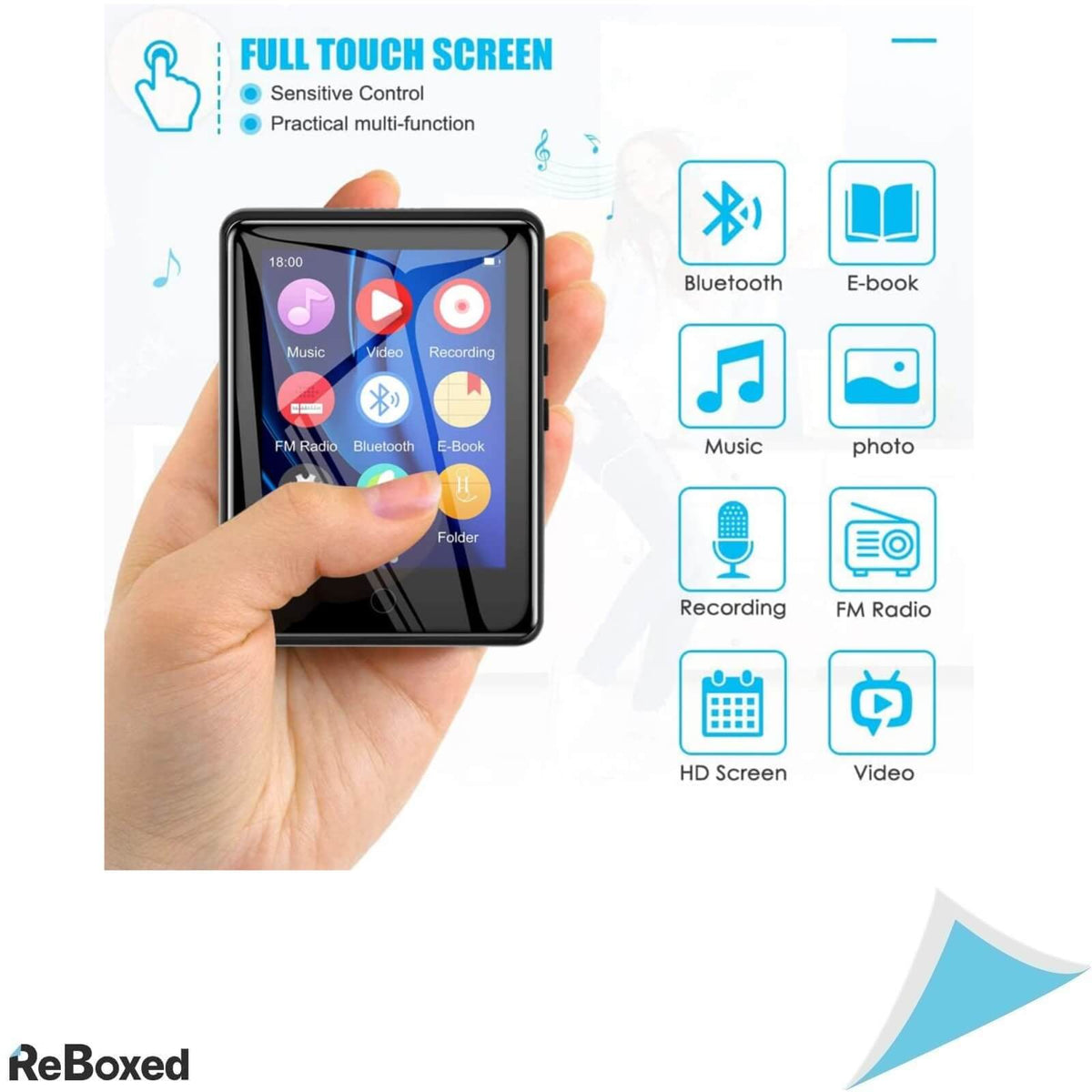 Timoom M6 MP3 Player 32GB Bluetooth 5.0