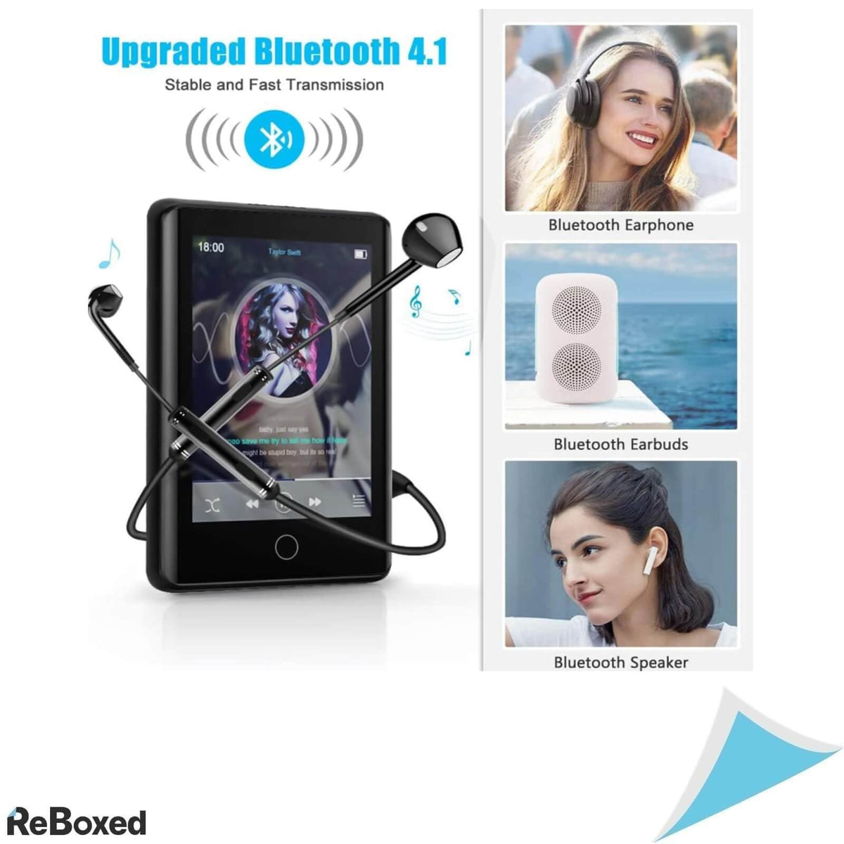 Timoom M6 MP3 Player 32GB Bluetooth 5.0