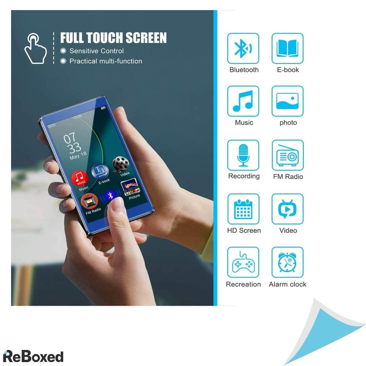 Timoom M7 MP4 Player 32GB Bluetooth 5.0