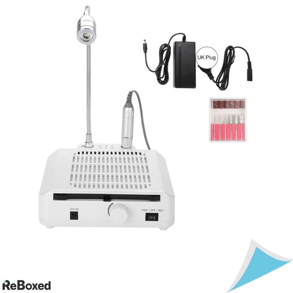 Tmishion Aparat Manichiura 3in1 Slefuieste Aspira Lumineaza