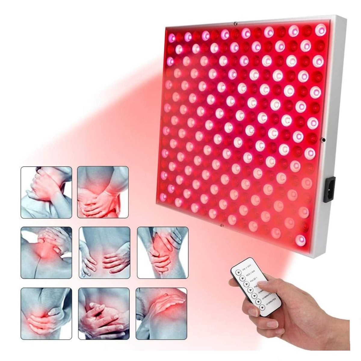 Tmishion Lampa pentru Terapie cu Lumina Rosie 45W