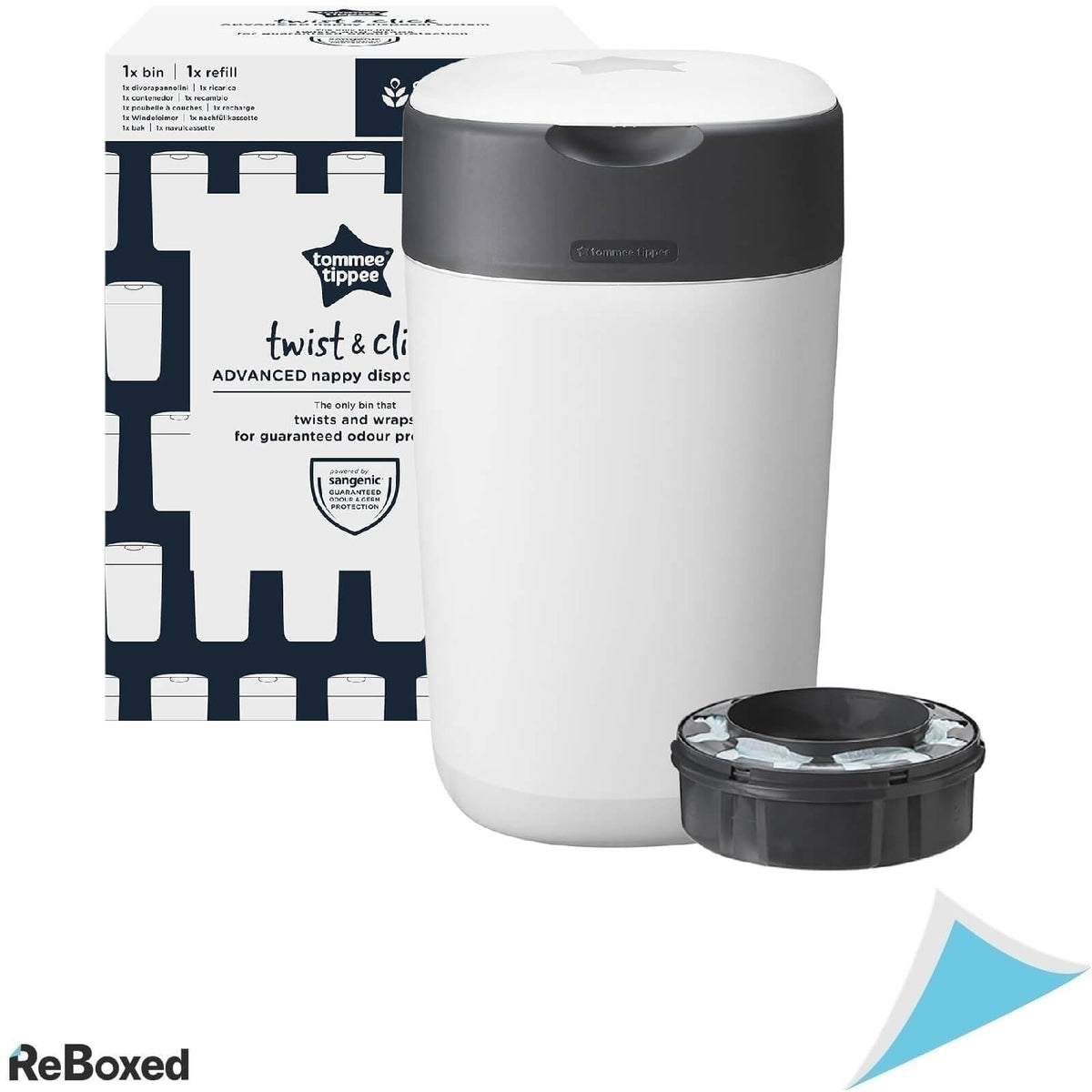 Tommee Tippee Twist &amp; Click Cos scutece cu refill inclus