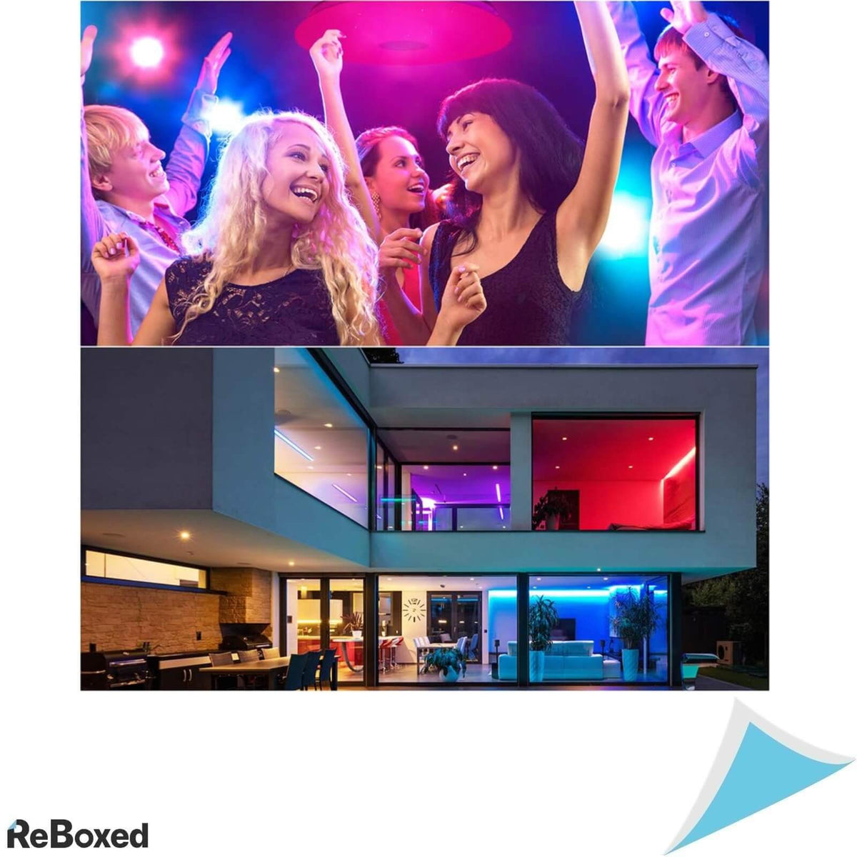 TONFFI Lampa LED de Tavan RGB 24W Dimmabila cu Telecomanda