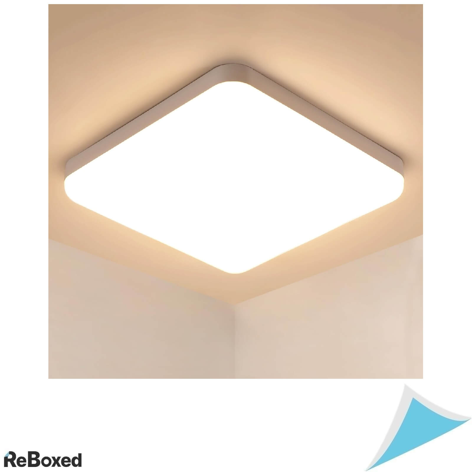 Toolight Lampa LED de Plafon Patrata 32W 3600lm