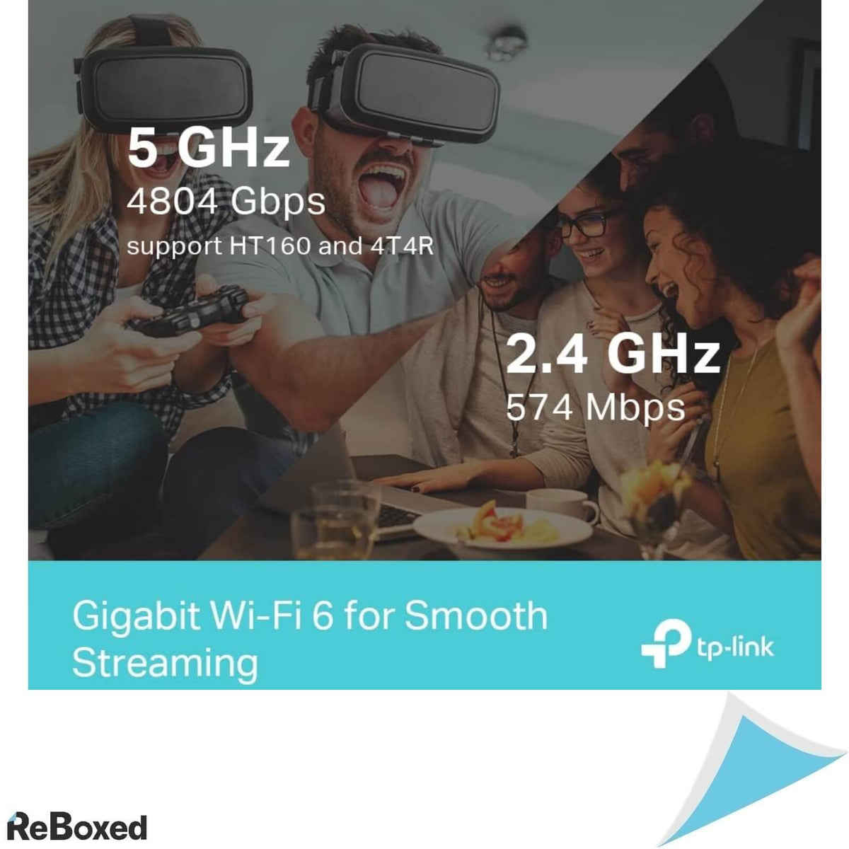 TP-Link Archer AX72 Router Wireless WiFi6 USB 5 porturi Gigabit