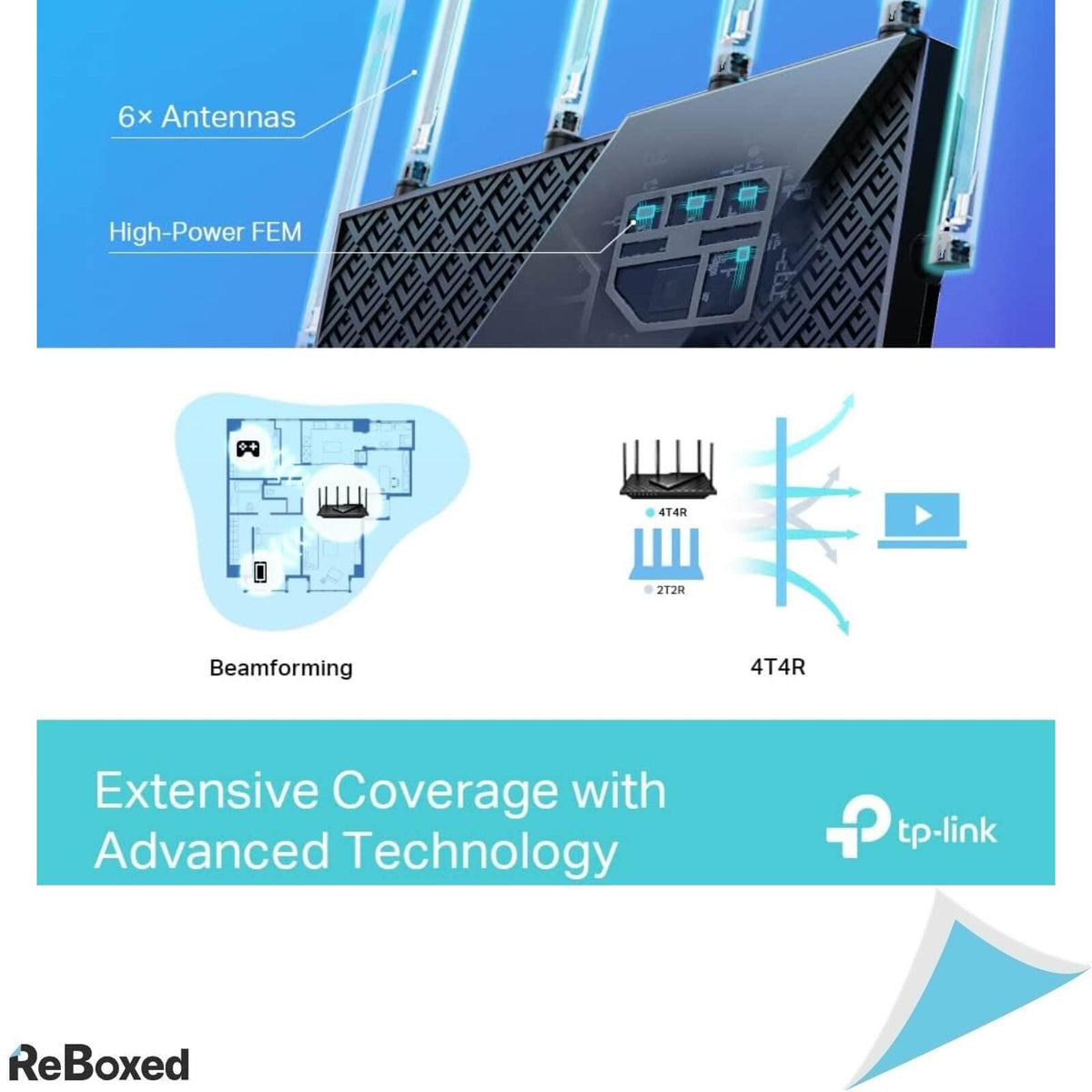 TP-Link Archer AX72 Router Wireless WiFi6 USB 5 porturi Gigabit