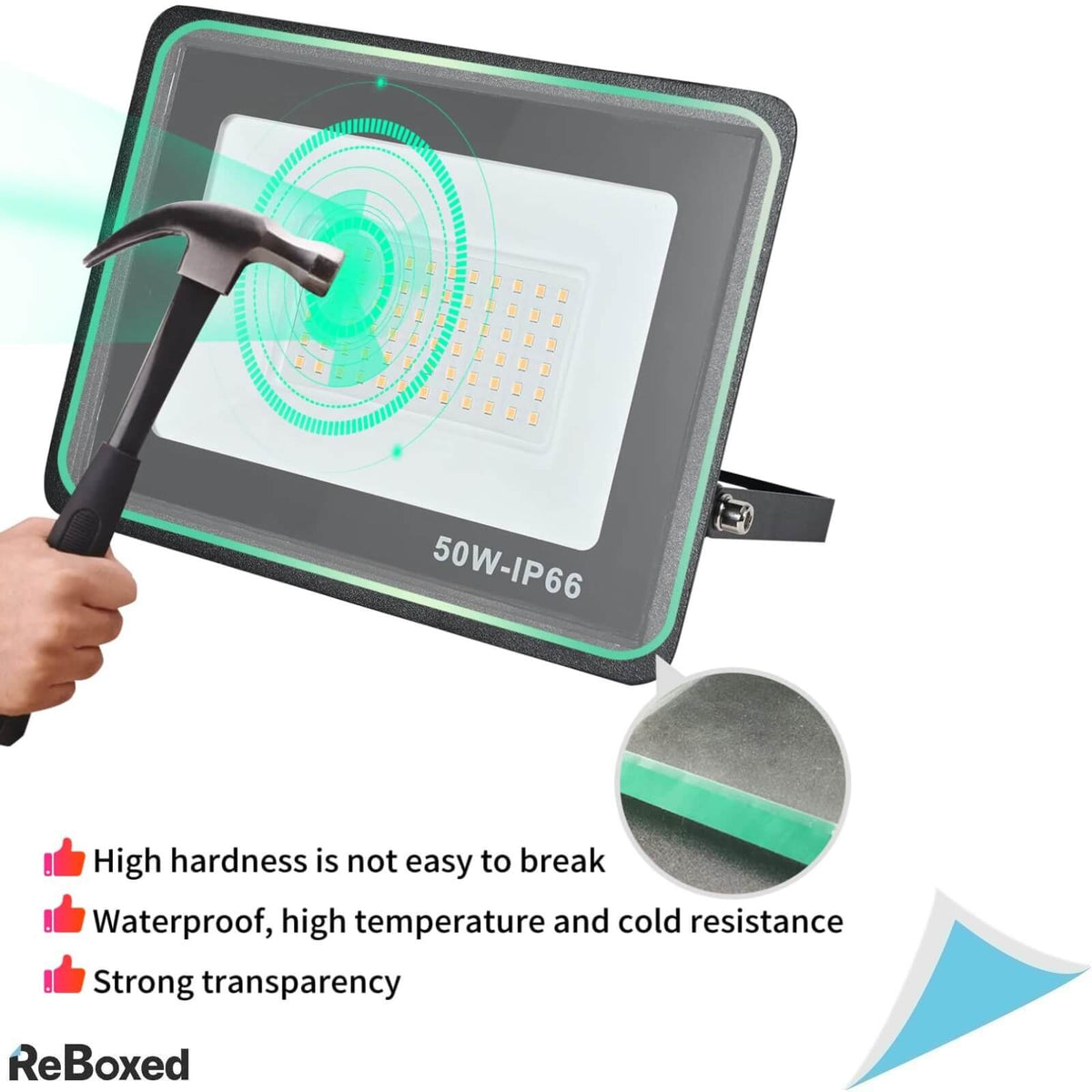 Treoir Proiector LED 50W 5000lm 3500K IP66