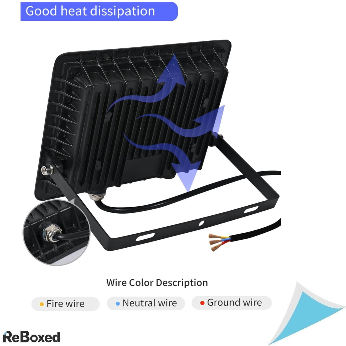 Treoir Proiector LED 50W 5000lm 3500K IP66