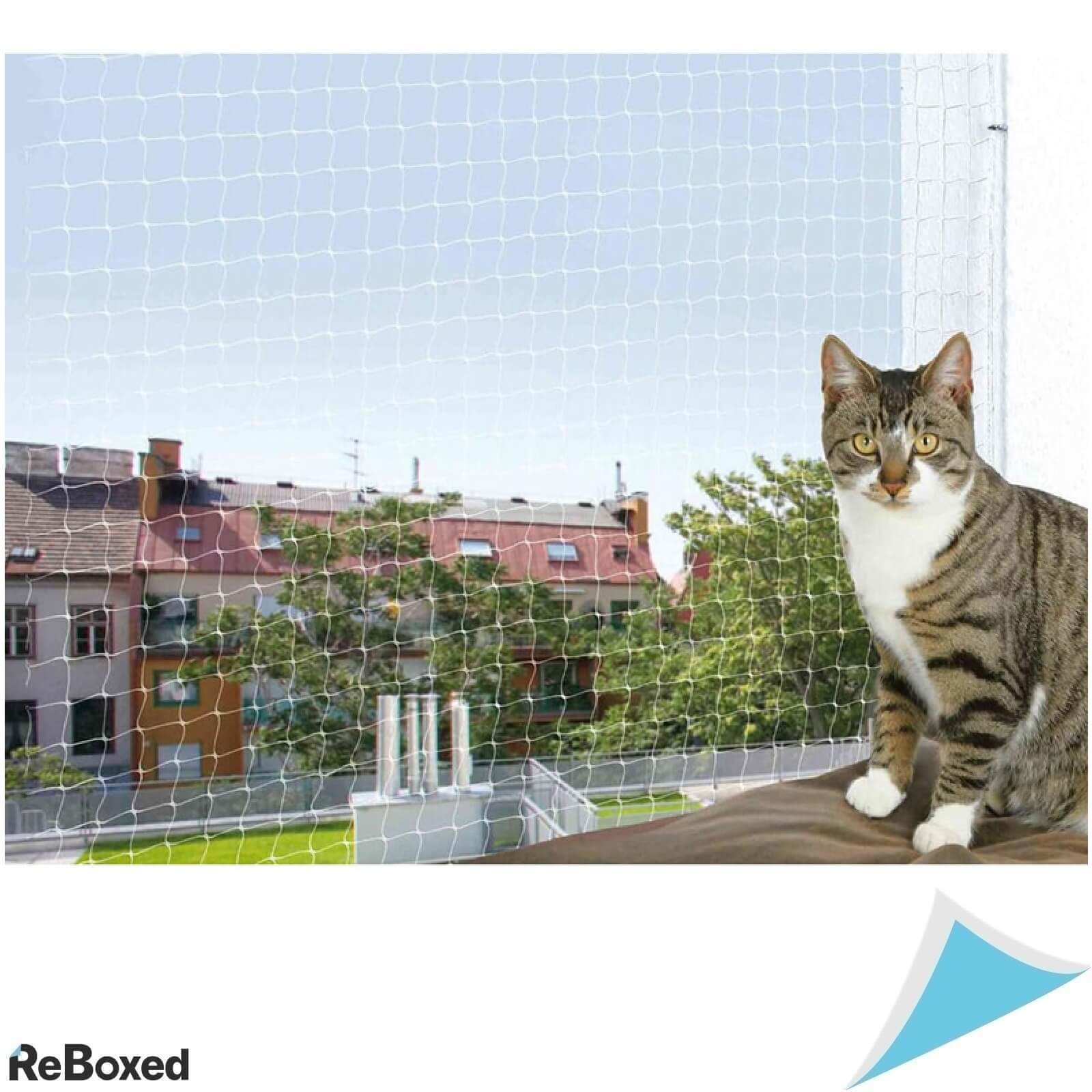 Trixie Plasa de Protectie Transparent pentru Pisici 4x3 m