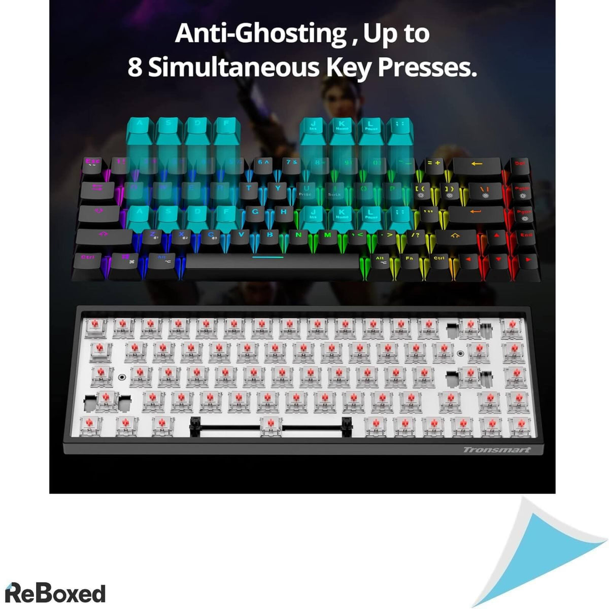 Tronsmart Elite Pro RGB Tastatura Mecanica 68 Taste Wireless Bluetooth