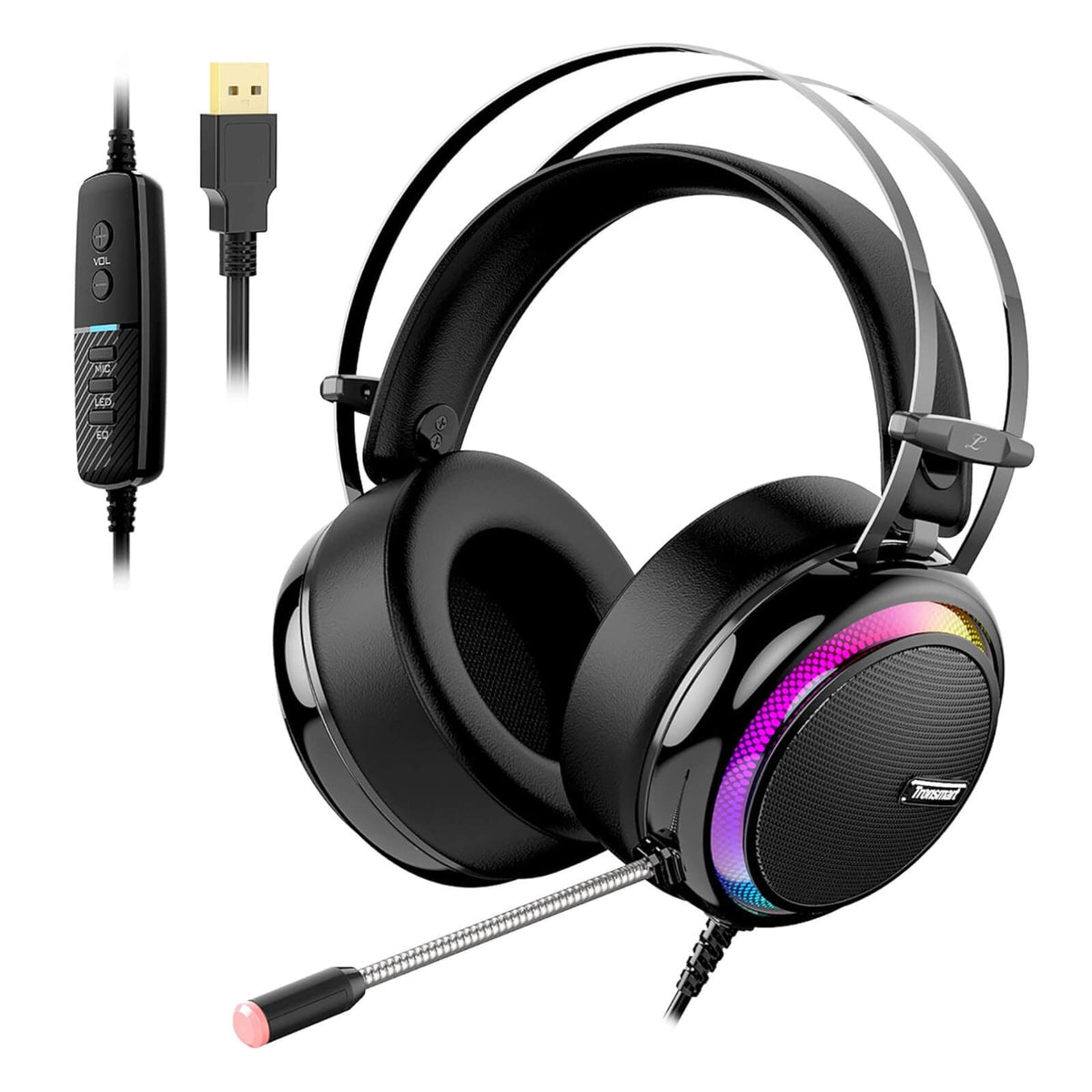 Tronsmart Glary Casti Audio Gaming USB Sunet Stereo Surround 7.1