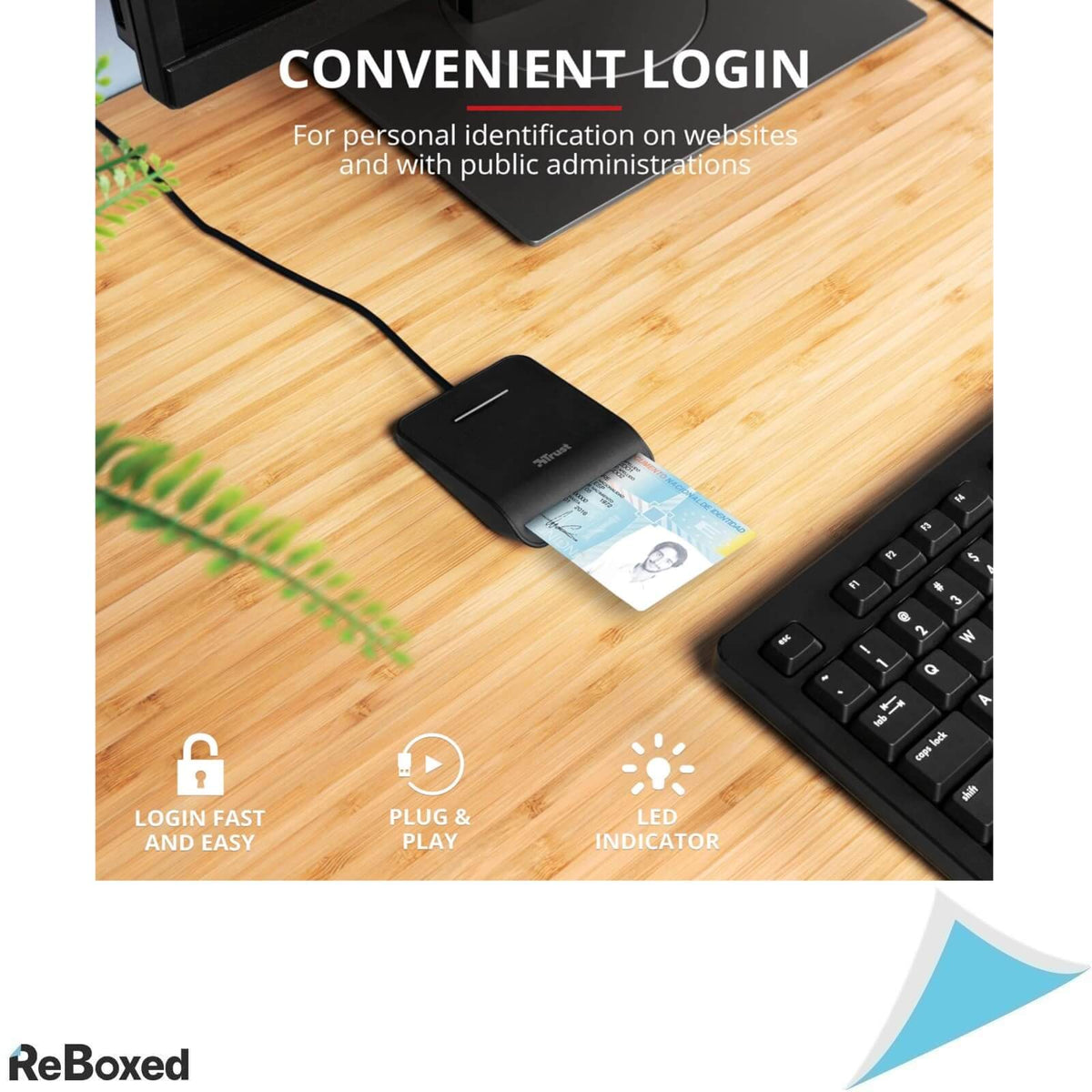 Trust Primo Cititor de Carduri Inteligent DNI USB eID