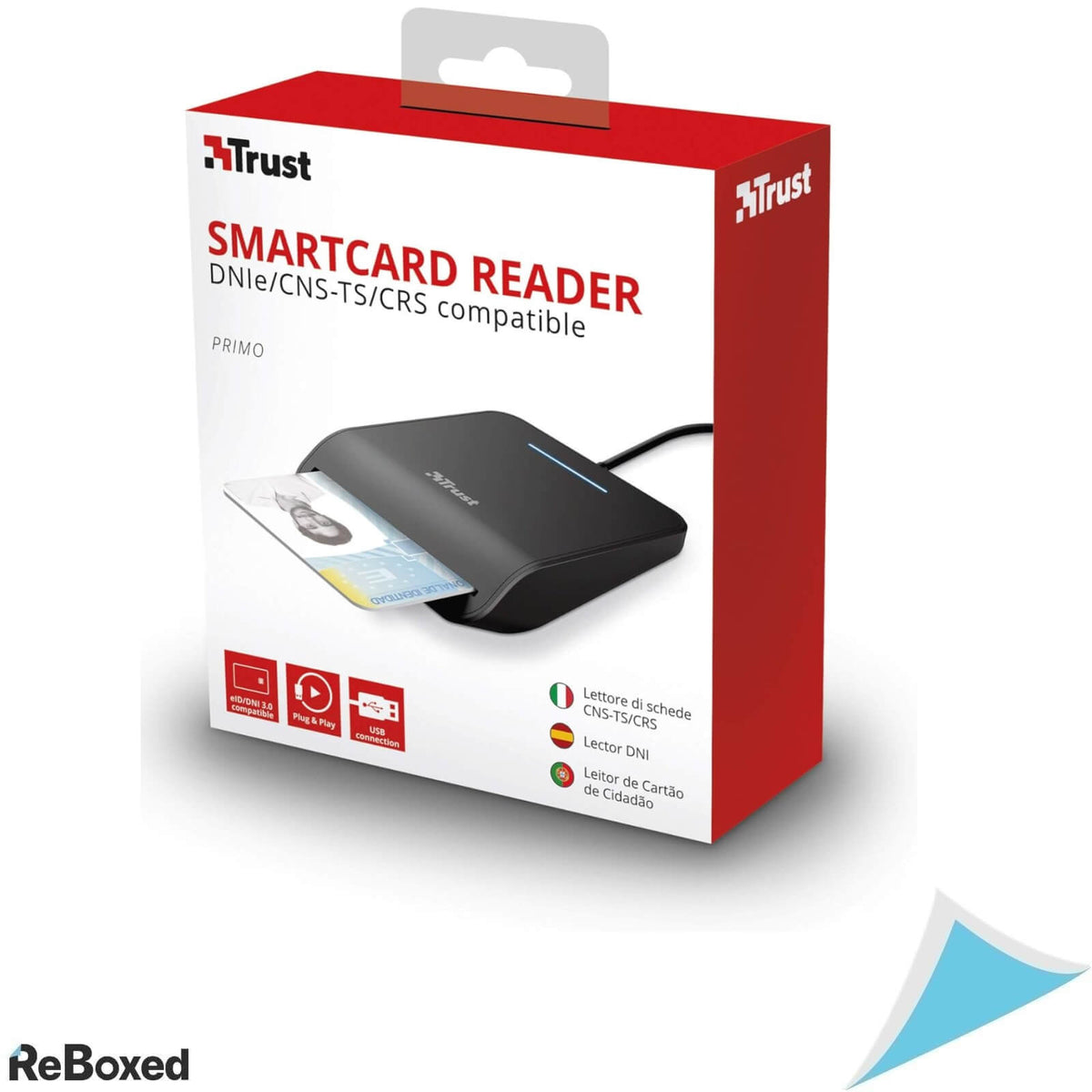 Trust Primo Cititor de Carduri Inteligent DNI USB eID