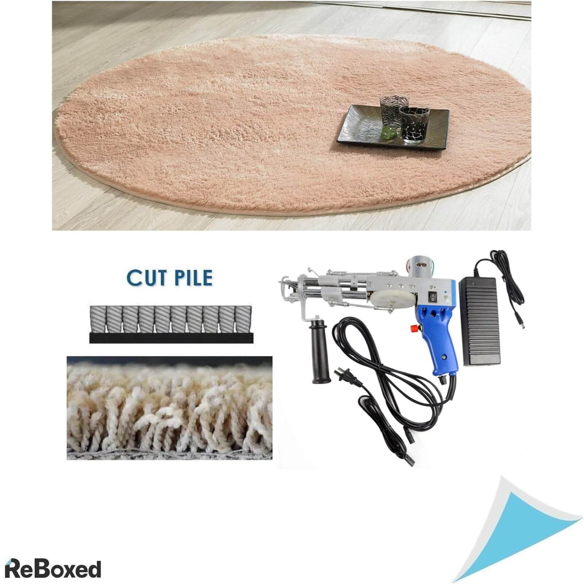 TZUTOGETHER  Pistol Electric De Tesut Covoare