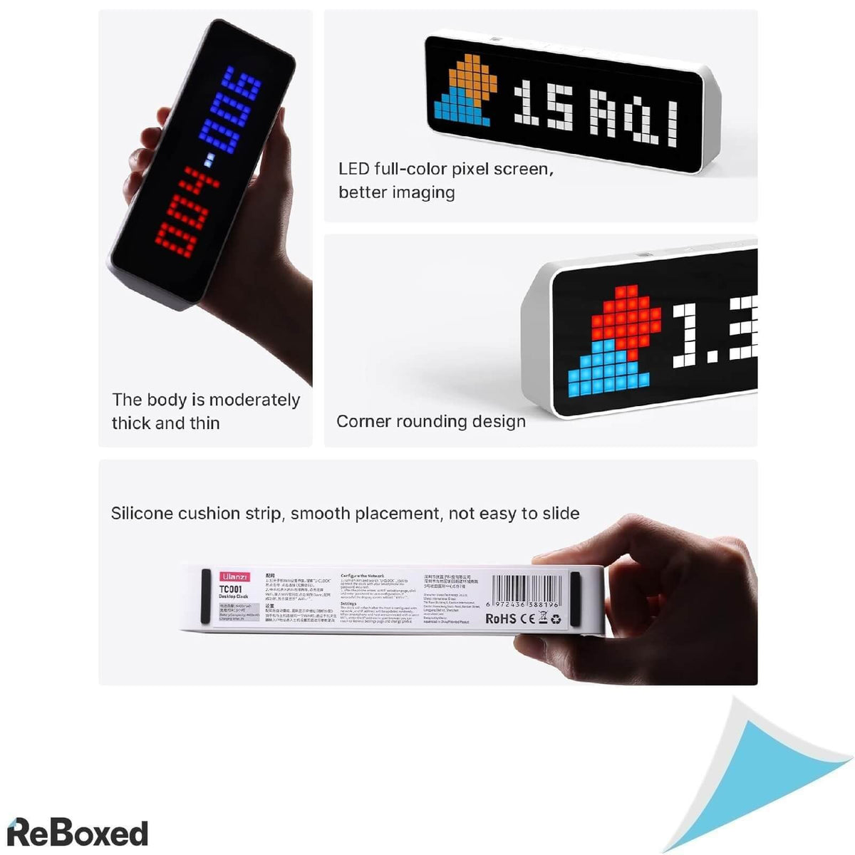 Ulanzi TC001 Ceas Digital Pixel Art WiFi