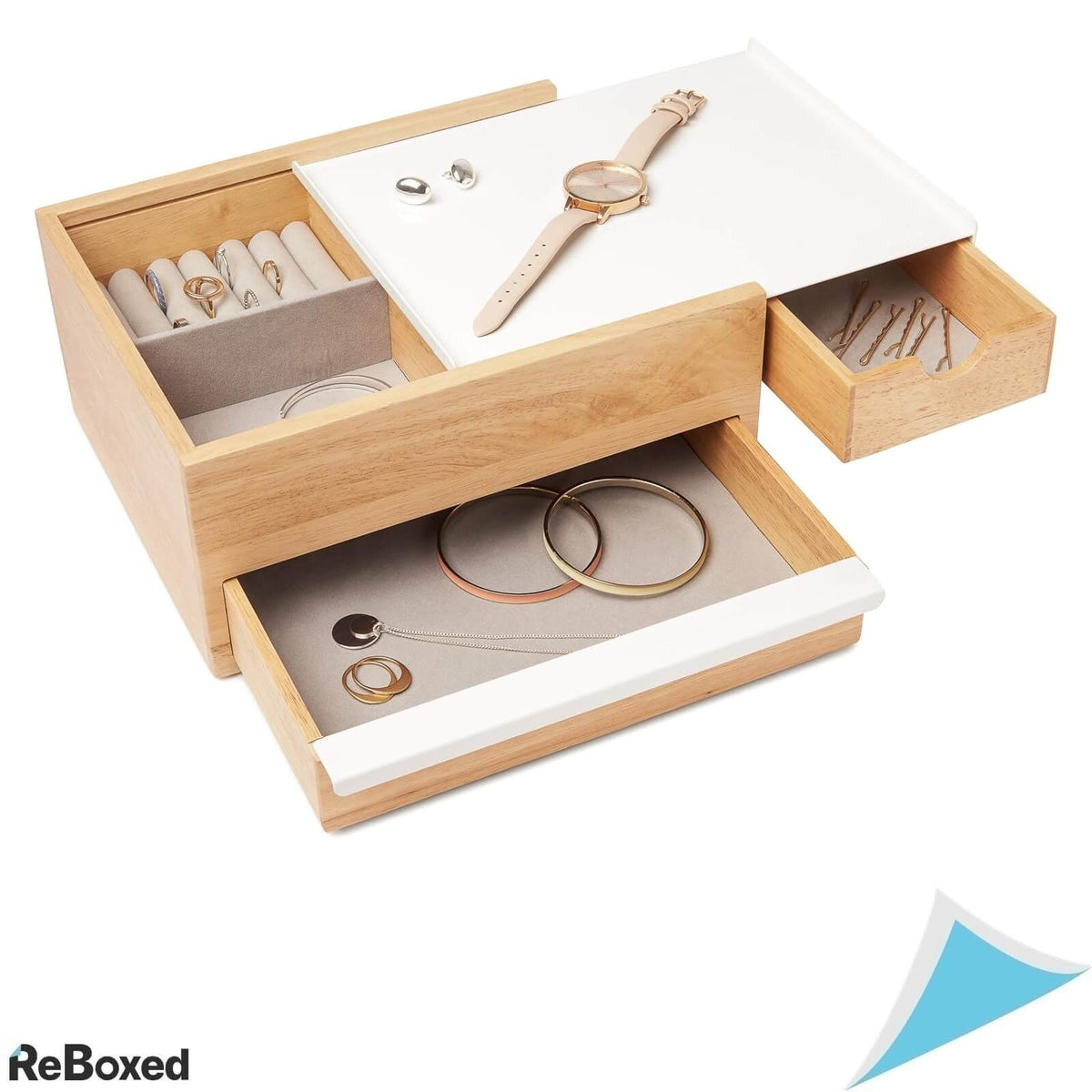 Umbra Stowit Cutie pentru Bijuterii din Lemn
