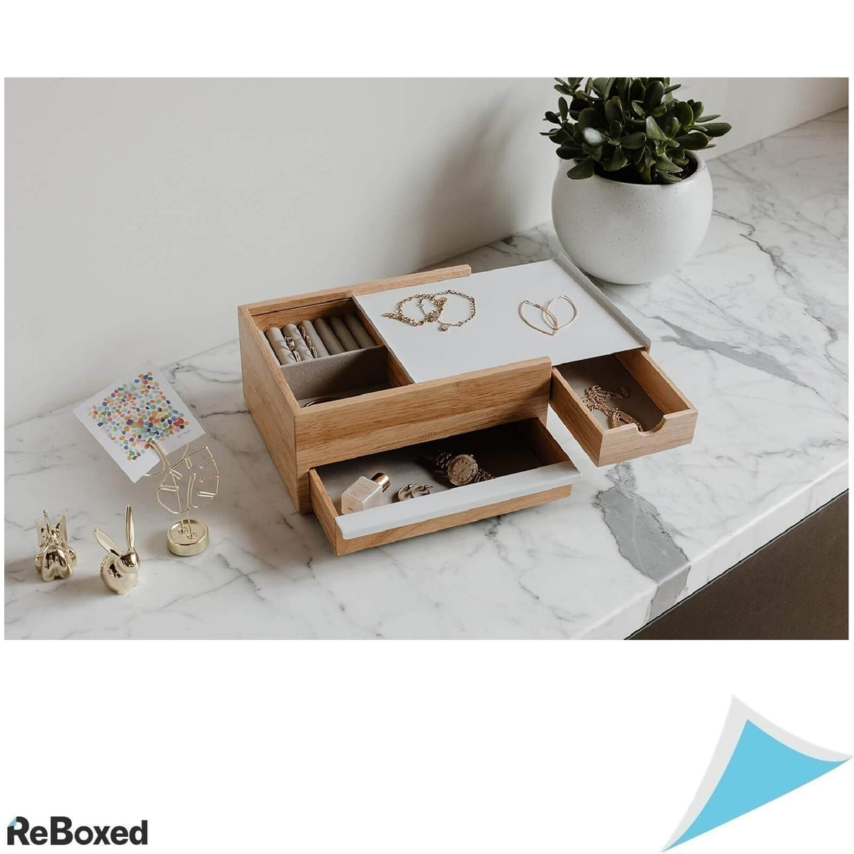 Umbra Stowit Cutie pentru Bijuterii din Lemn