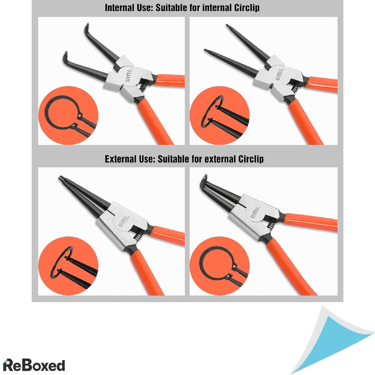 Umi Set 4 Clesti pentru Sigurante 180mm/7&quot;