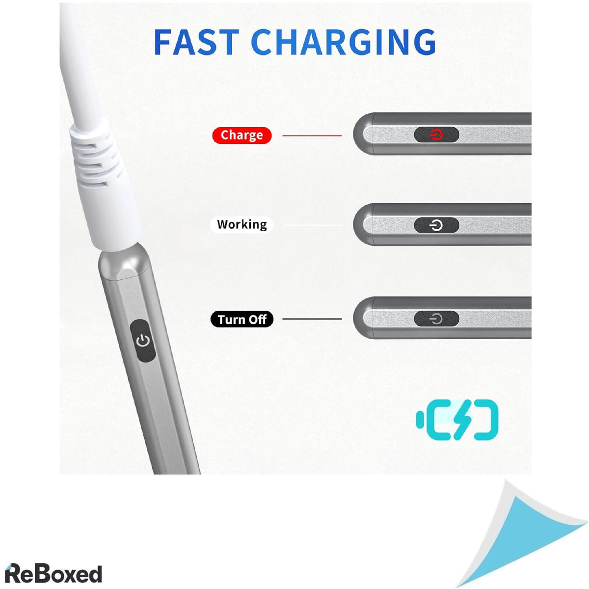 Ursico Stylus Pen cu Palm Rejection iPad 2018-2024