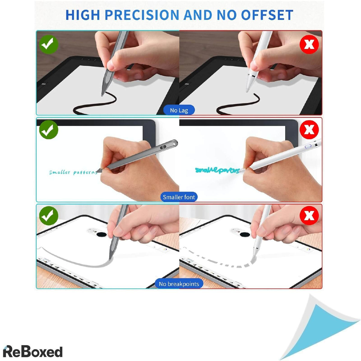 Ursico Stylus Pen cu Palm Rejection iPad 2018-2024