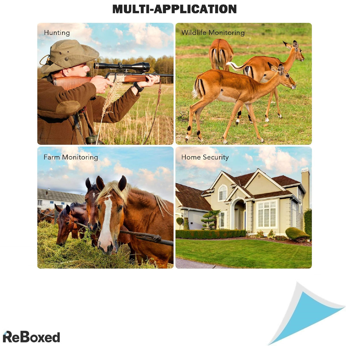 usogood Camera de Supraveghere pentru Fauna Salbatica WiFi 24MP 1296P