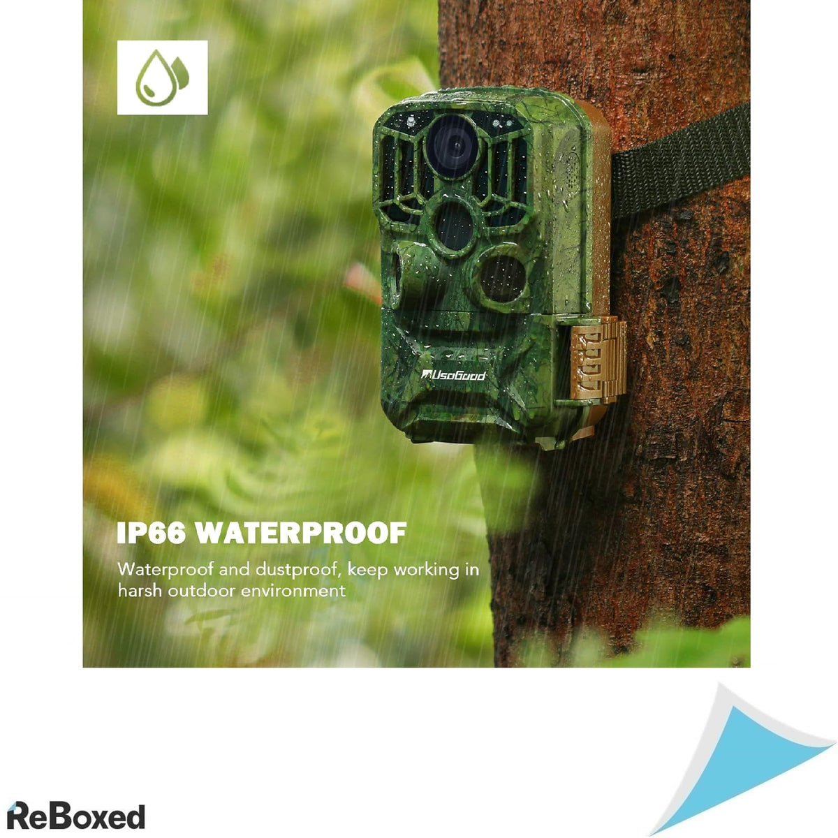 usogood Camera de Supraveghere pentru Fauna Salbatica WiFi 24MP 1296P