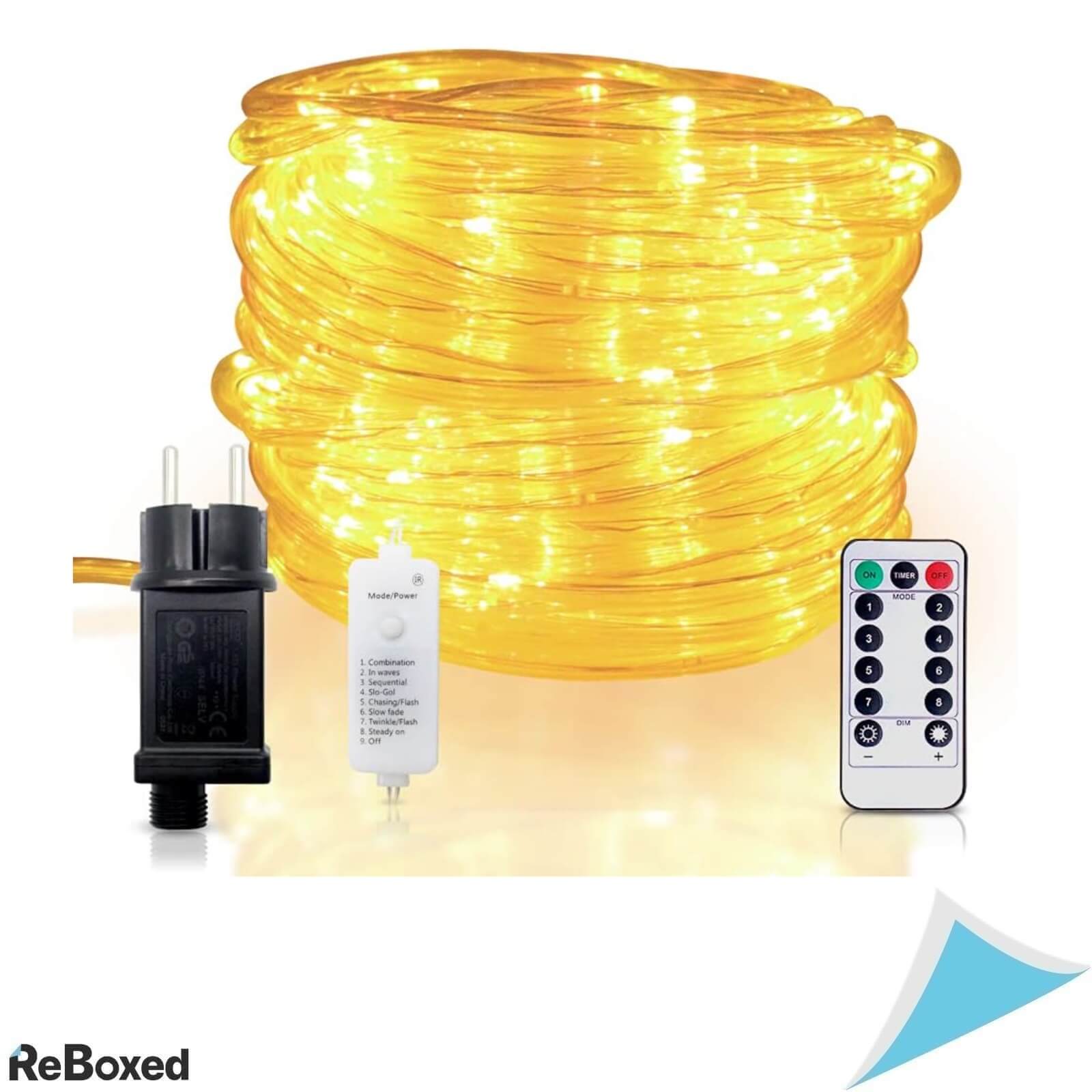 Uuffoo Instalatie Tub Furtun Luminos LED RGB 30m