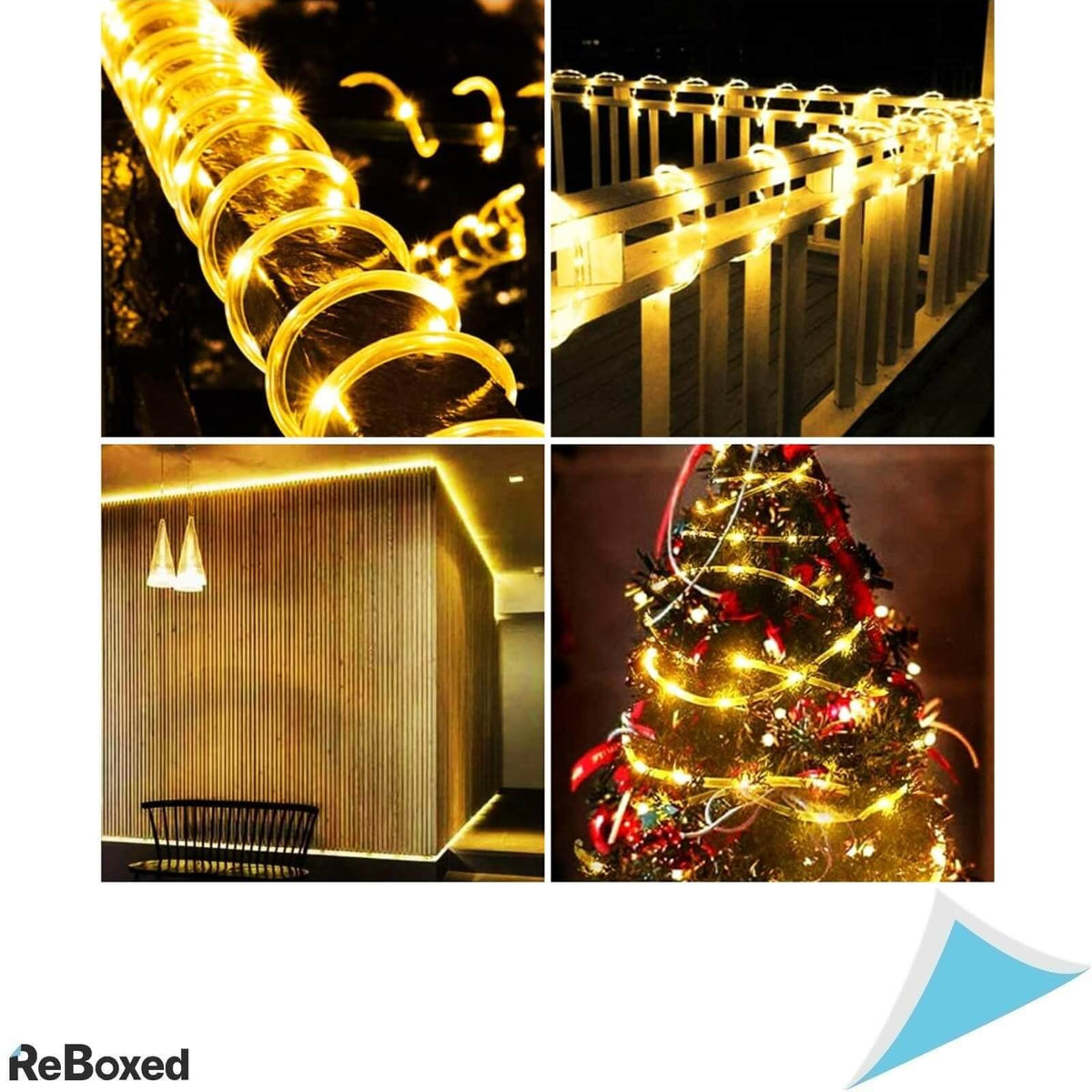 Uuffoo Instalatie Tub Furtun Luminos LED RGB 30m