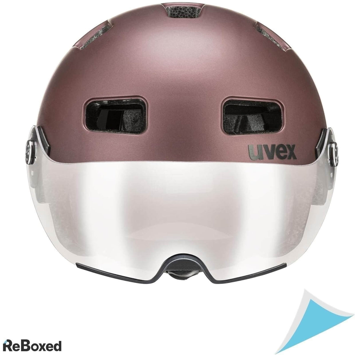 Uvex Rush Visor Casca Ciclism Blackberry Matt LED 55-58 cm