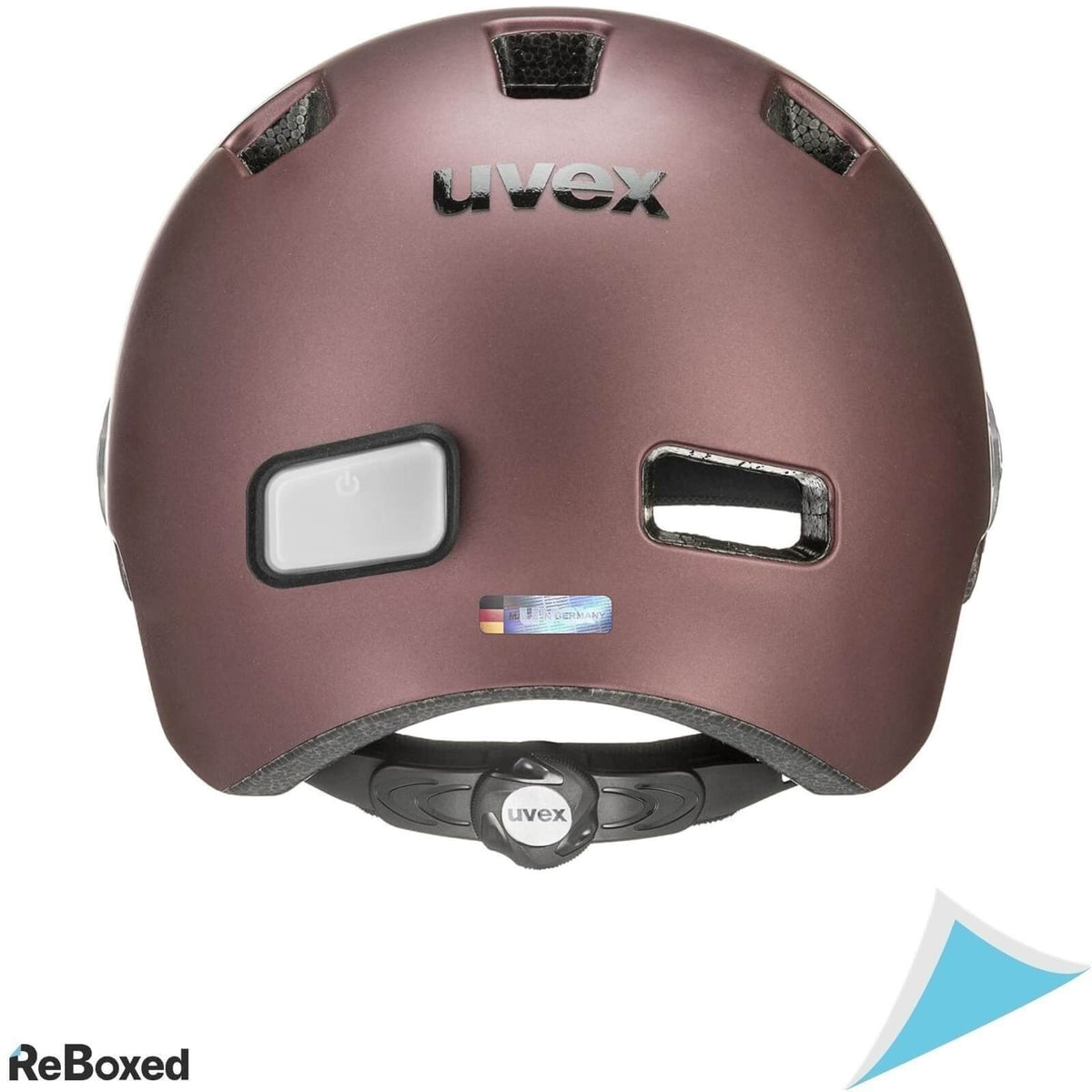 Uvex Rush Visor Casca Ciclism Blackberry Matt LED 55-58 cm