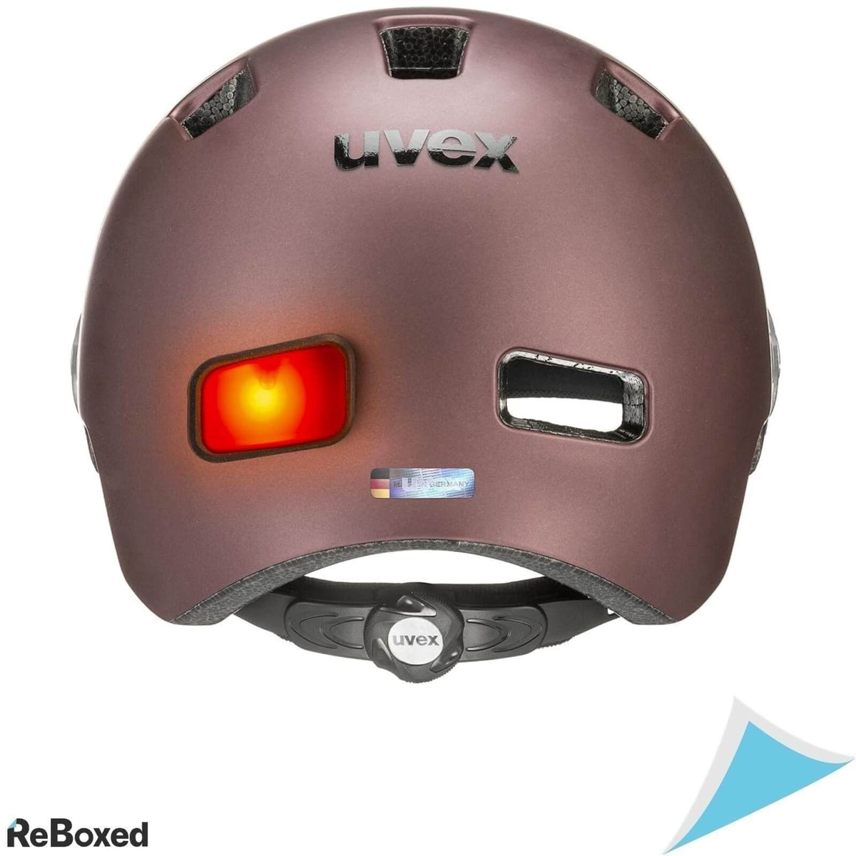 Uvex Rush Visor Casca Ciclism Blackberry Matt LED 55-58 cm