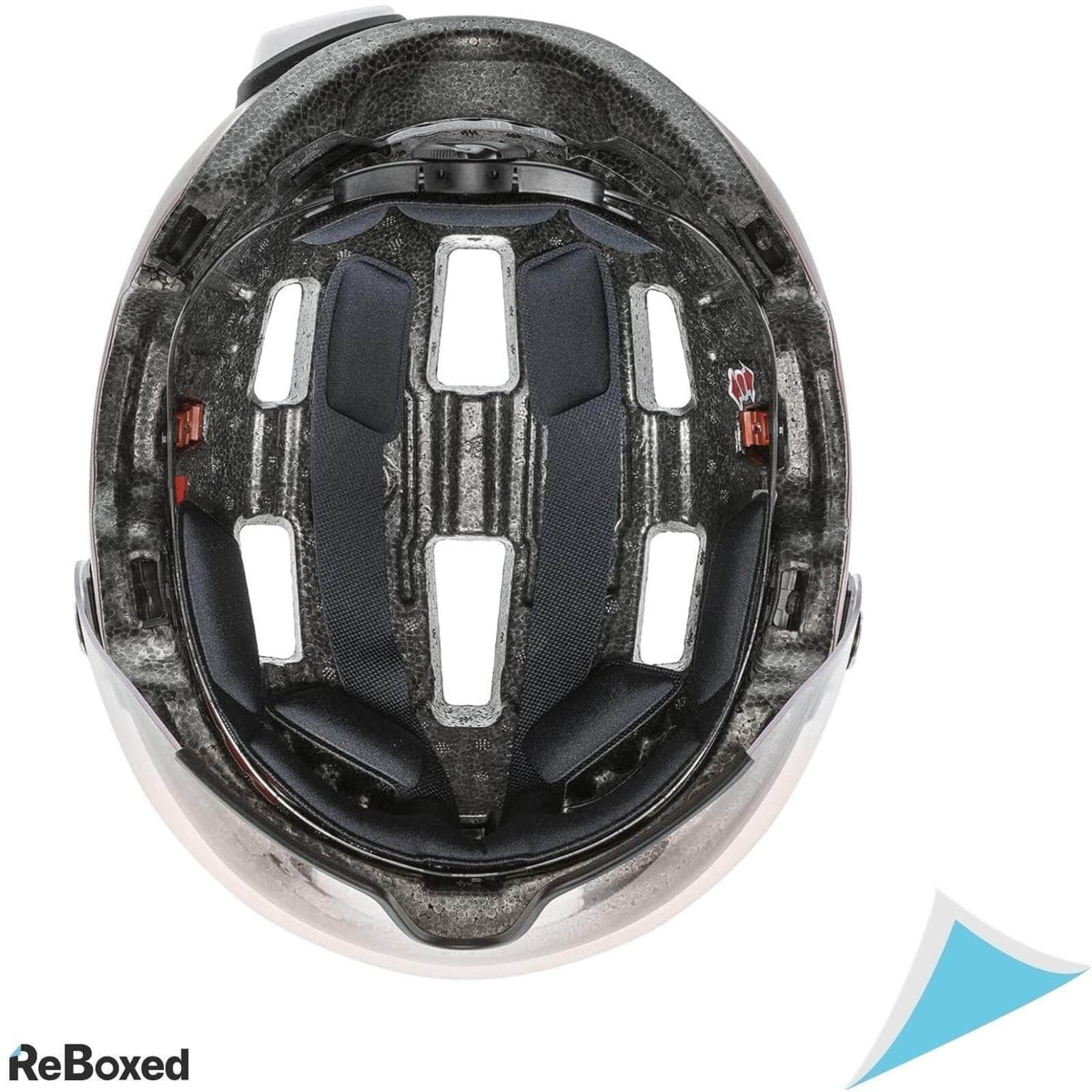 Uvex Rush Visor Casca Ciclism Blackberry Matt LED 55-58 cm