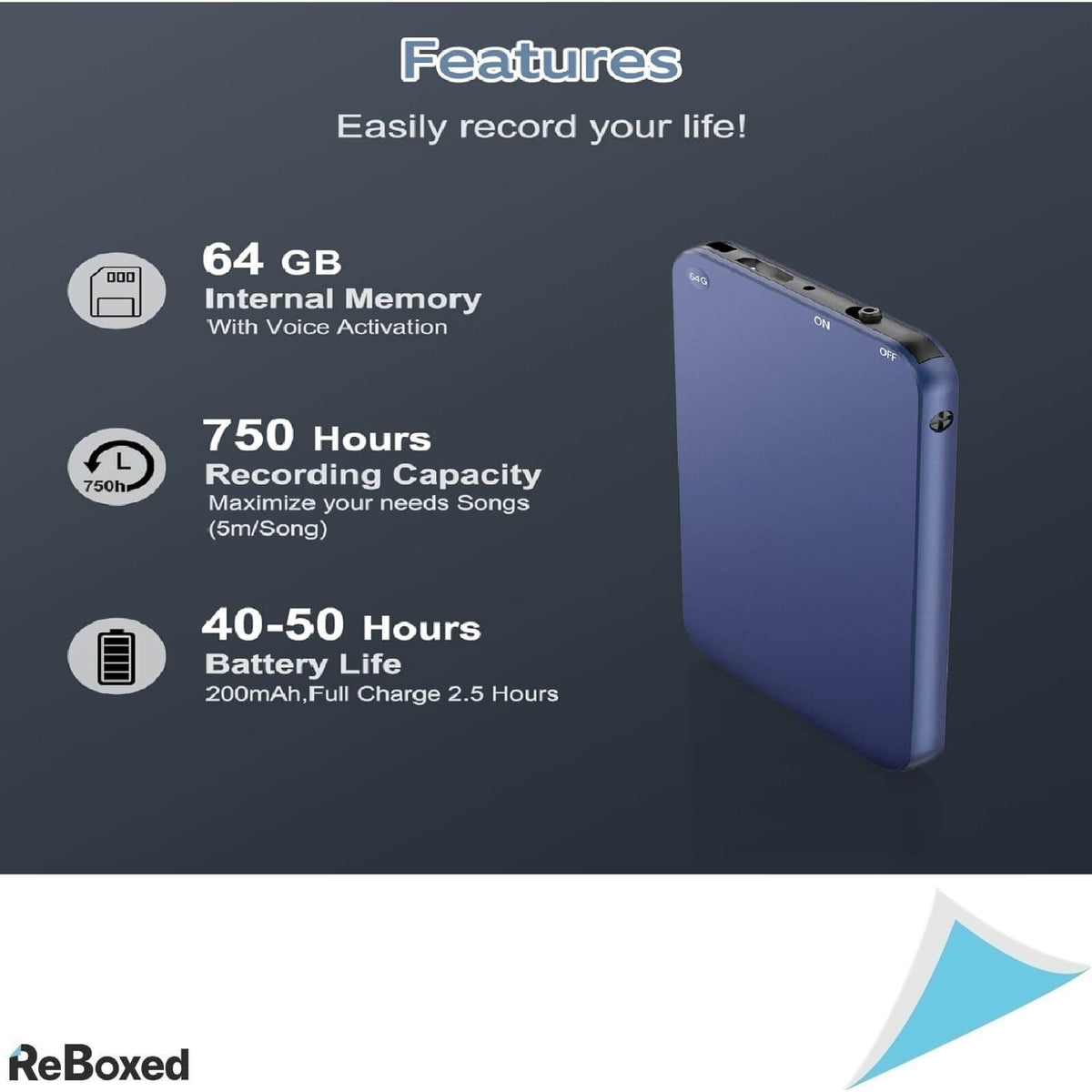 Vandlion Reportofon Digital 64GB